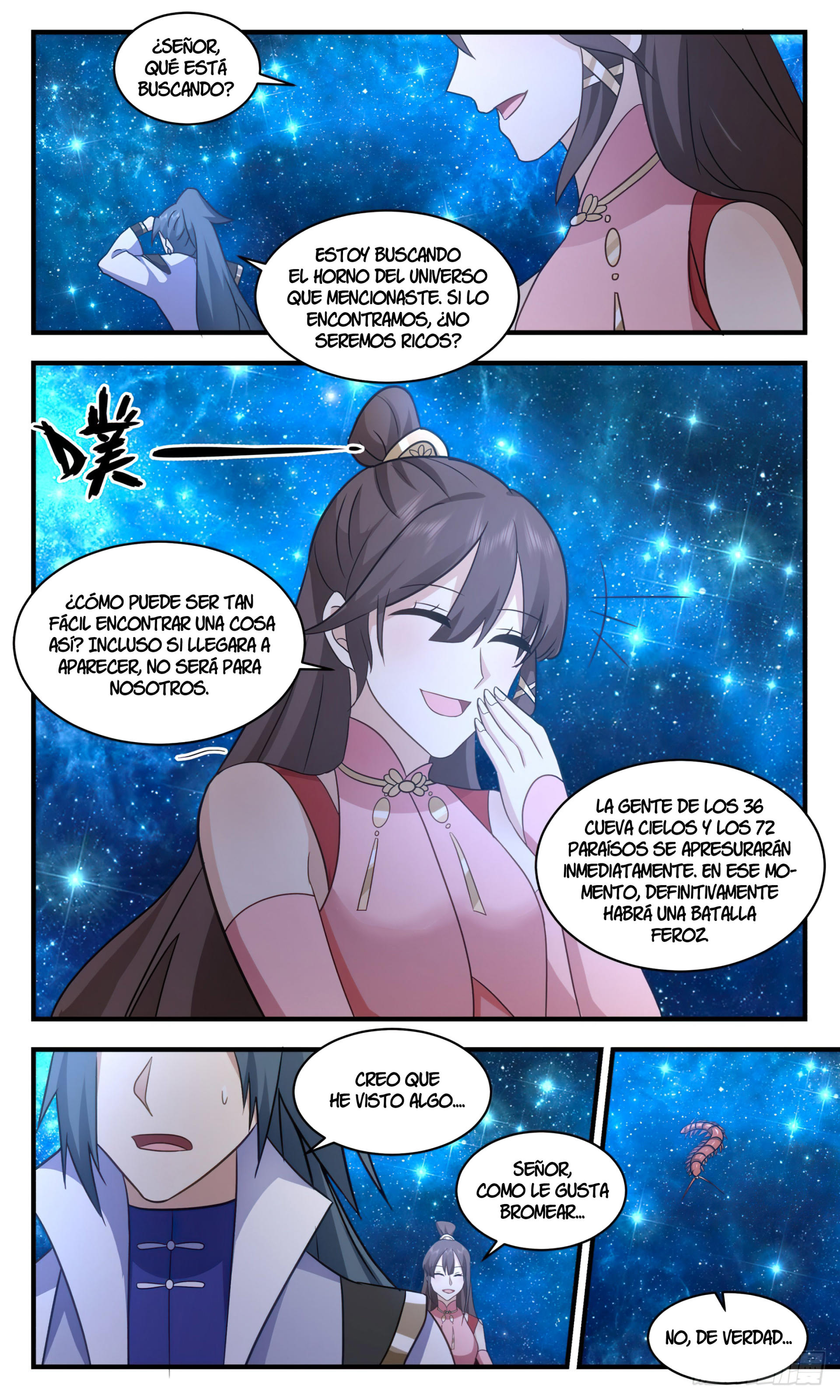 Martial Peak Capítulo 2577 - Página 8 en español