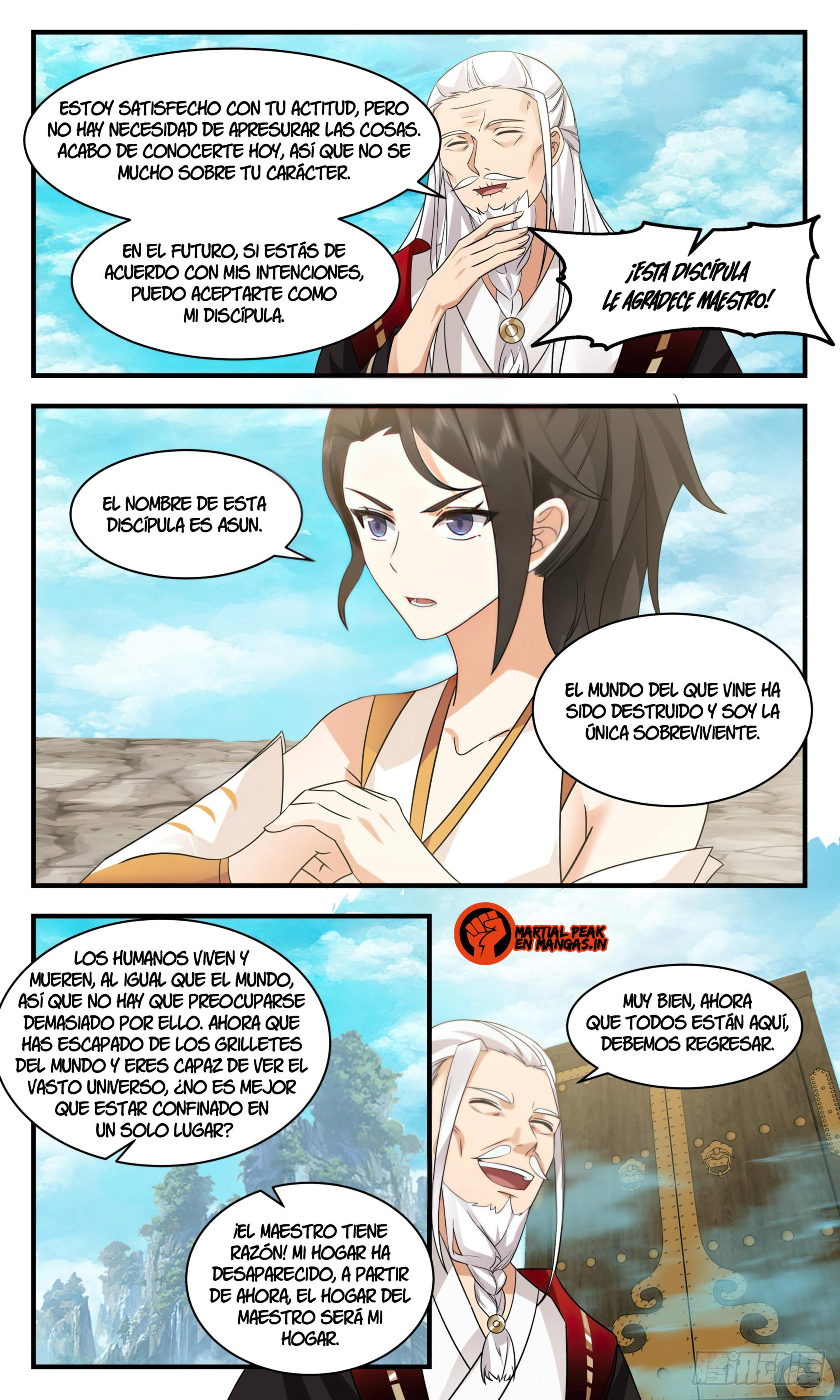 Martial Peak Capítulo 2578 - Página 11 en español