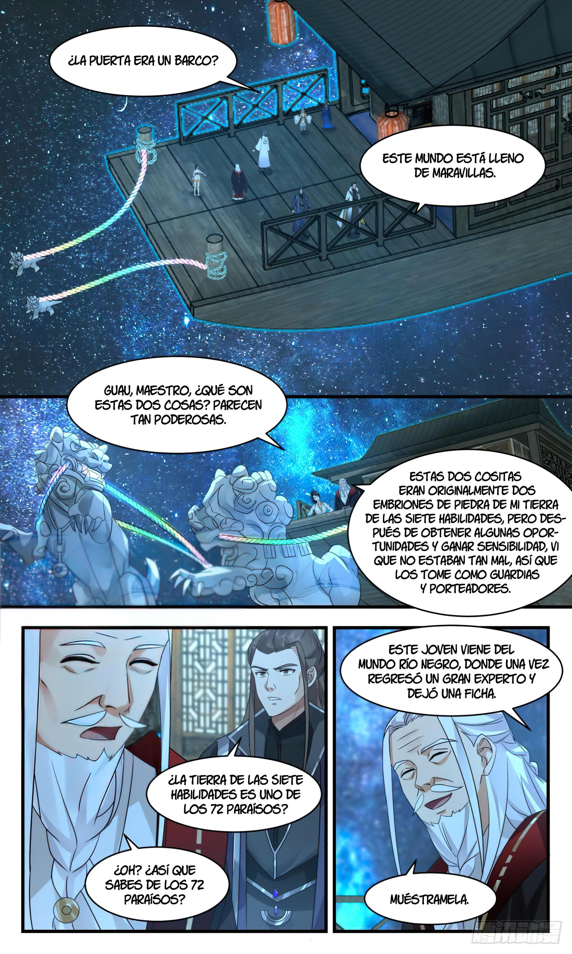 Martial Peak Capítulo 2578 - Página 12 en español