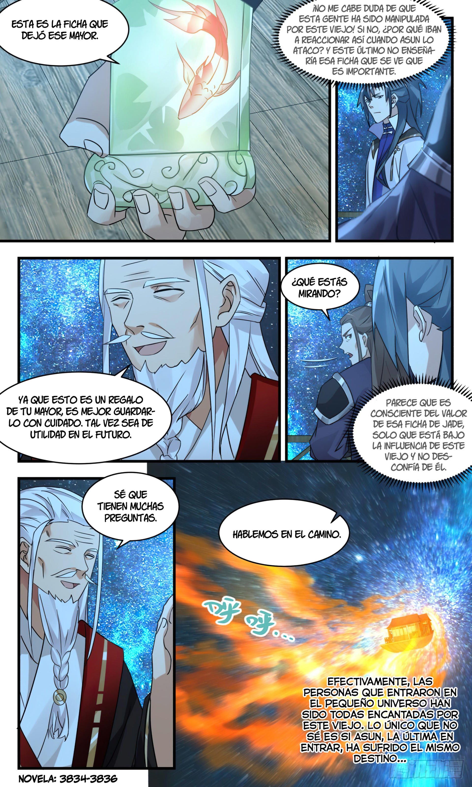 Martial Peak Capítulo 2578 - Página 13 en español