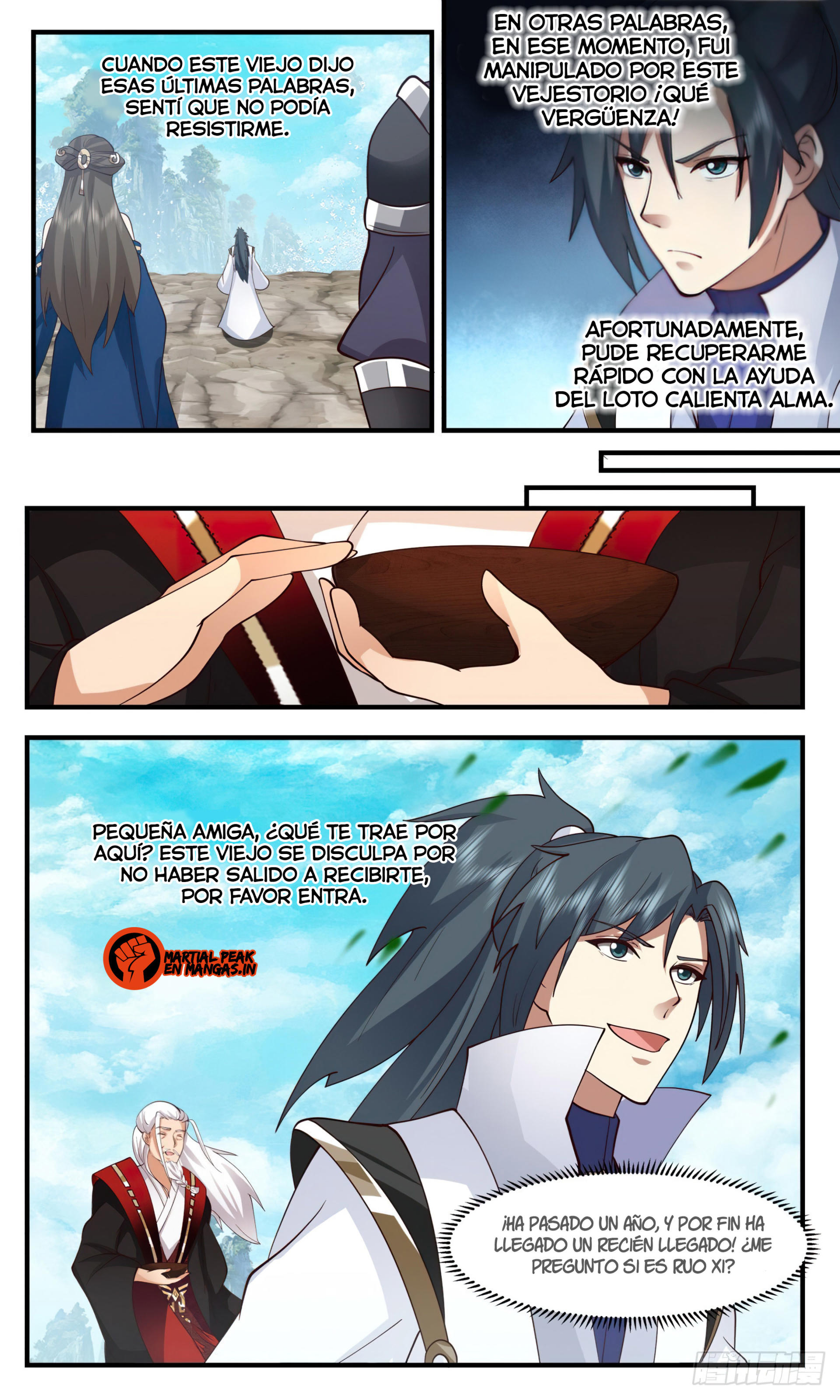 Martial Peak Capítulo 2578 - Página 6 en español