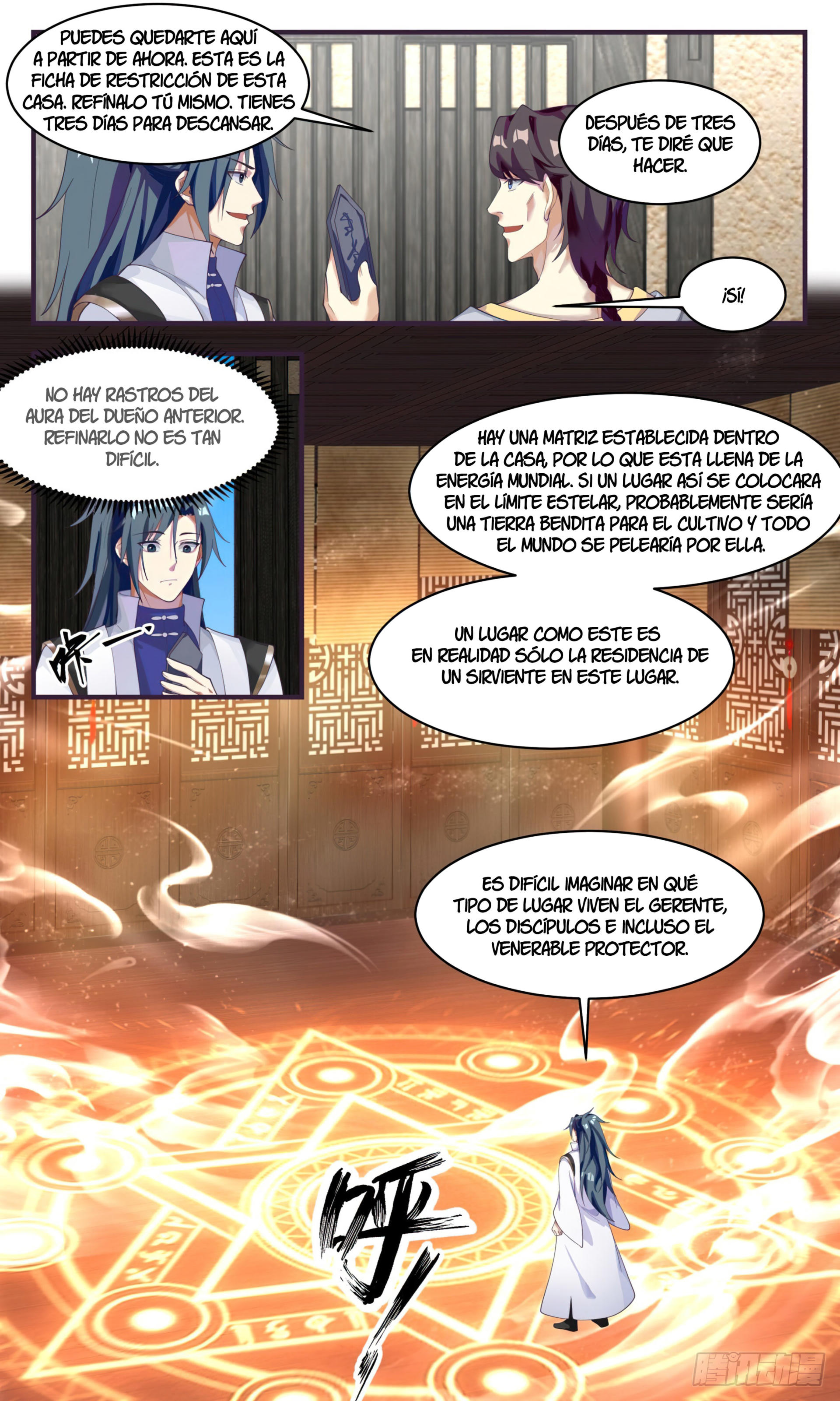 Martial Peak Capítulo 2579 - Página 12 en español