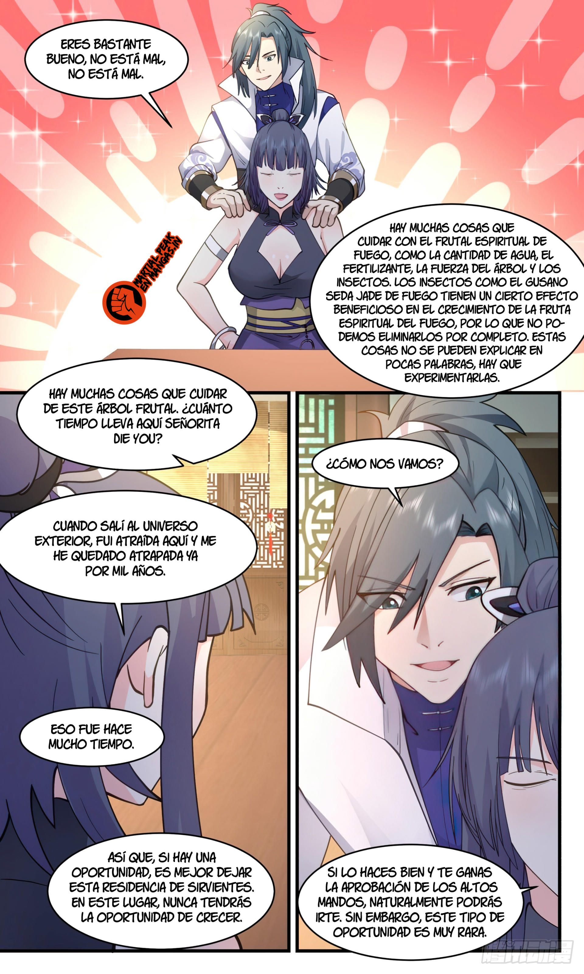 Martial Peak Capítulo 2580 - Página 10 en español