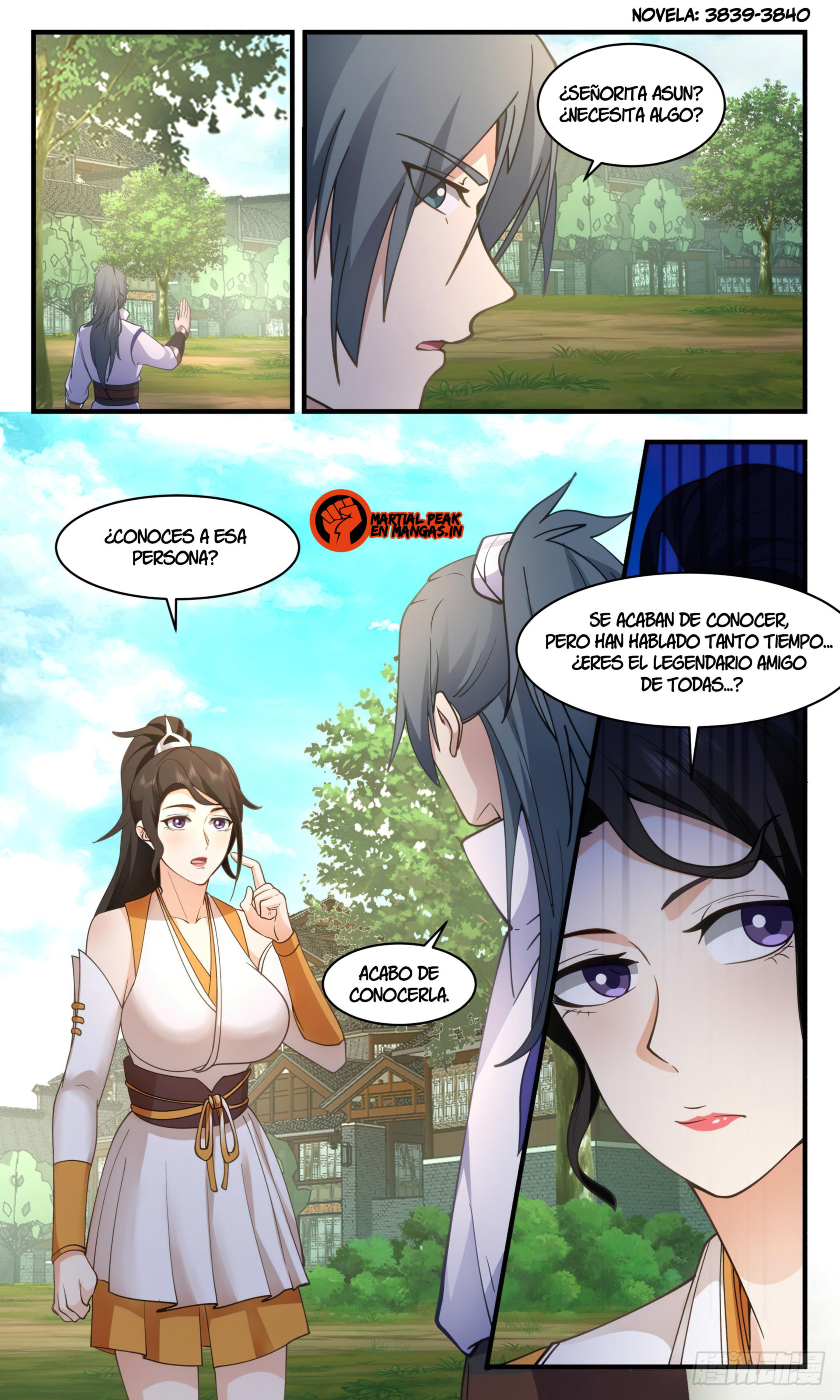 Martial Peak Capítulo 2580 - Página 13 en español