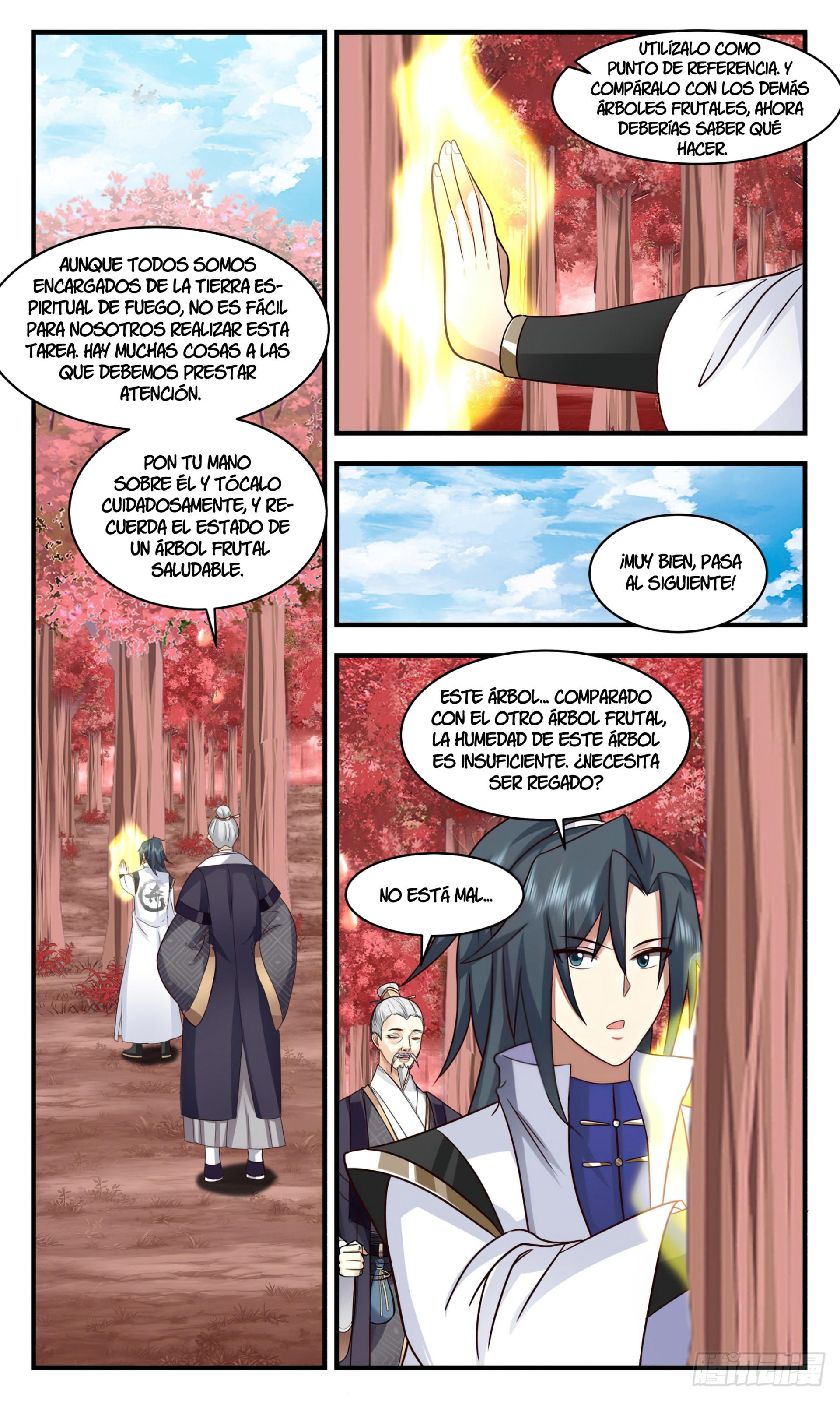 Martial Peak Capítulo 2581 - Página 8 en español