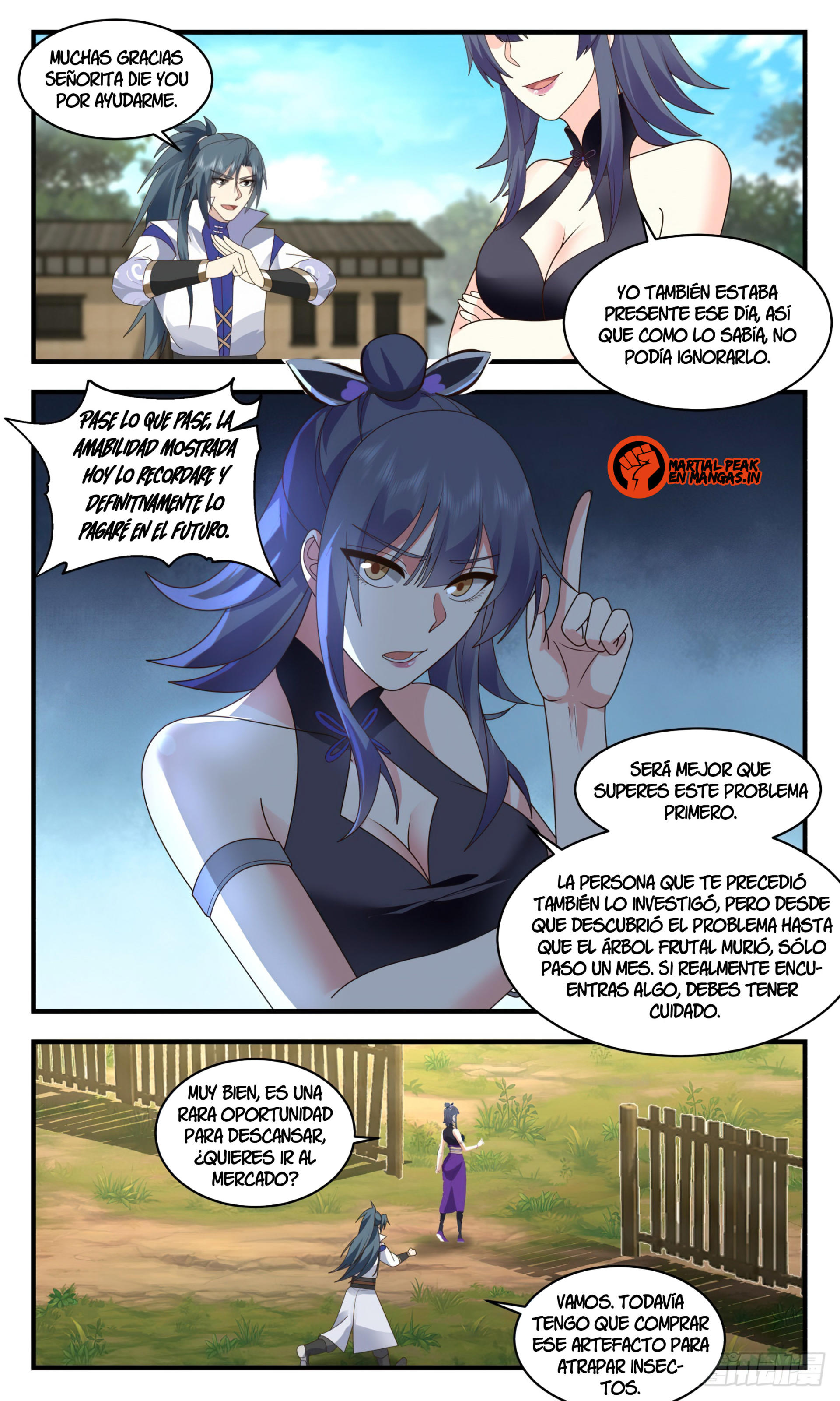 Martial Peak Capítulo 2582 - Página 11 en español