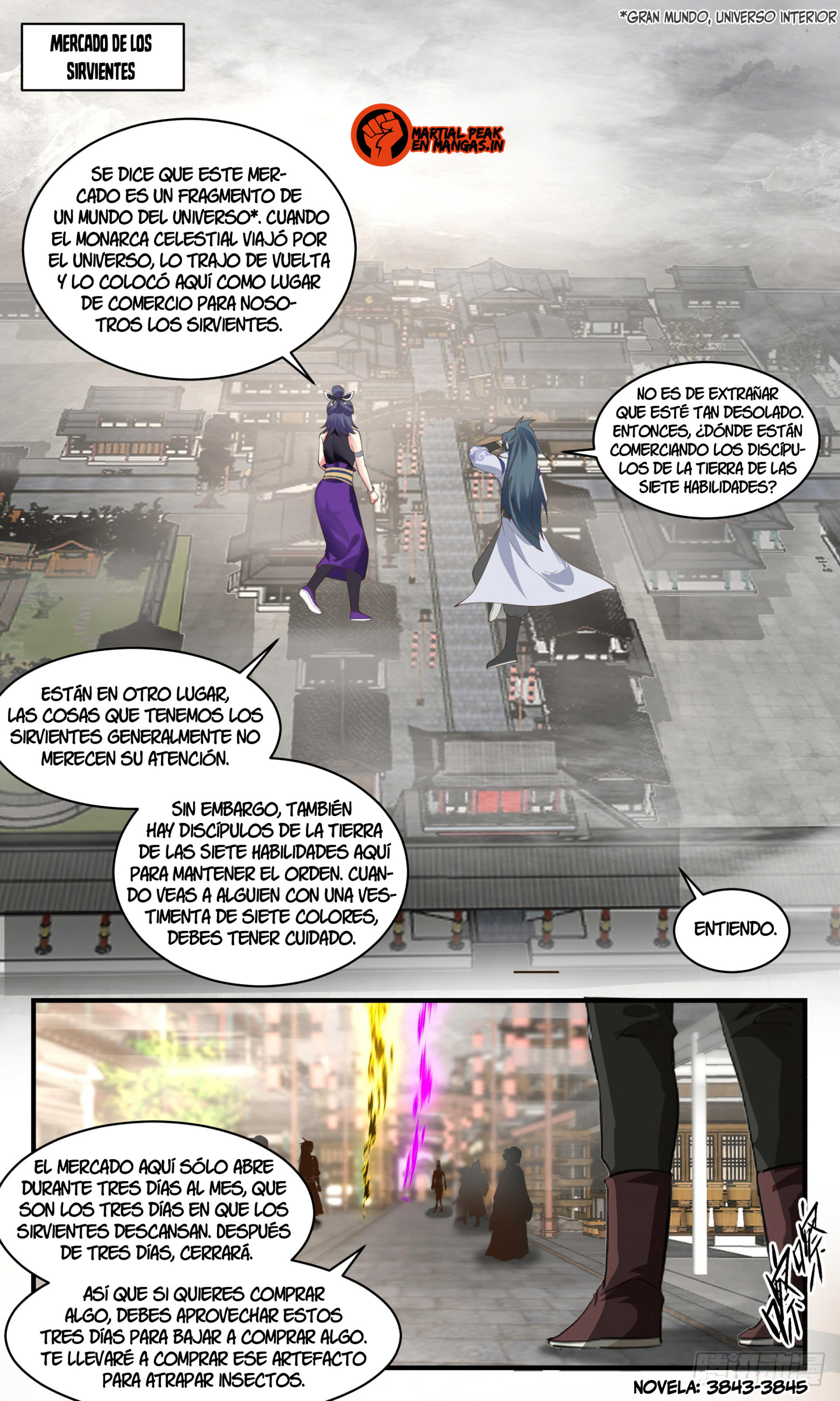 Martial Peak Capítulo 2582 - Página 13 en español