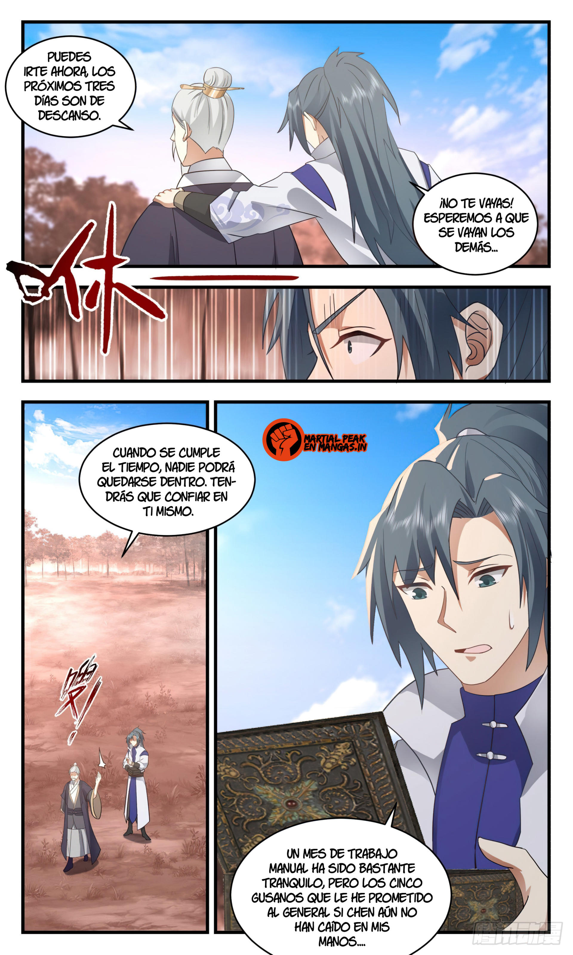 Martial Peak Capítulo 2582 - Página 6 en español