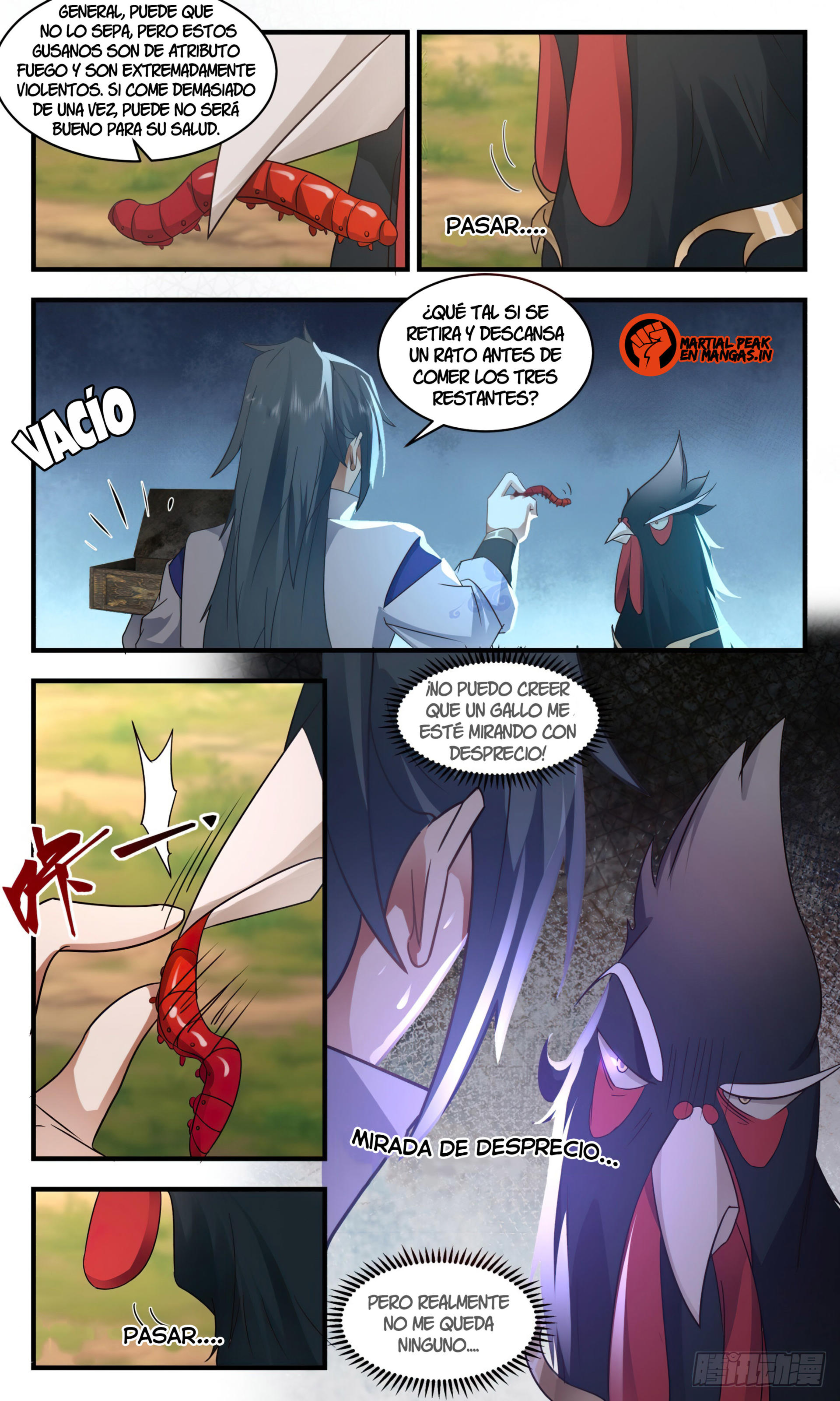 Martial Peak Capítulo 2582 - Página 8 en español