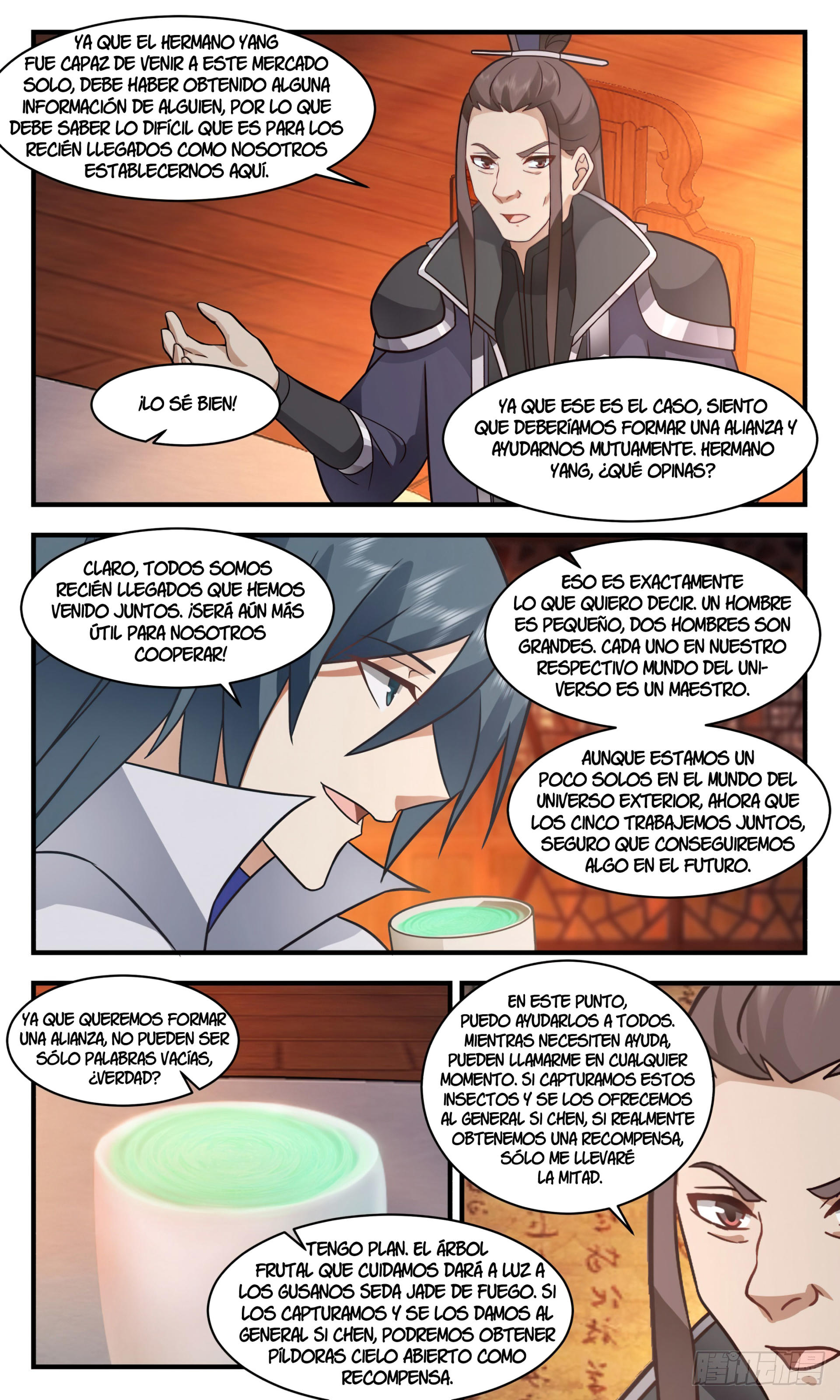 Martial Peak Capítulo 2583 - Página 11 en español