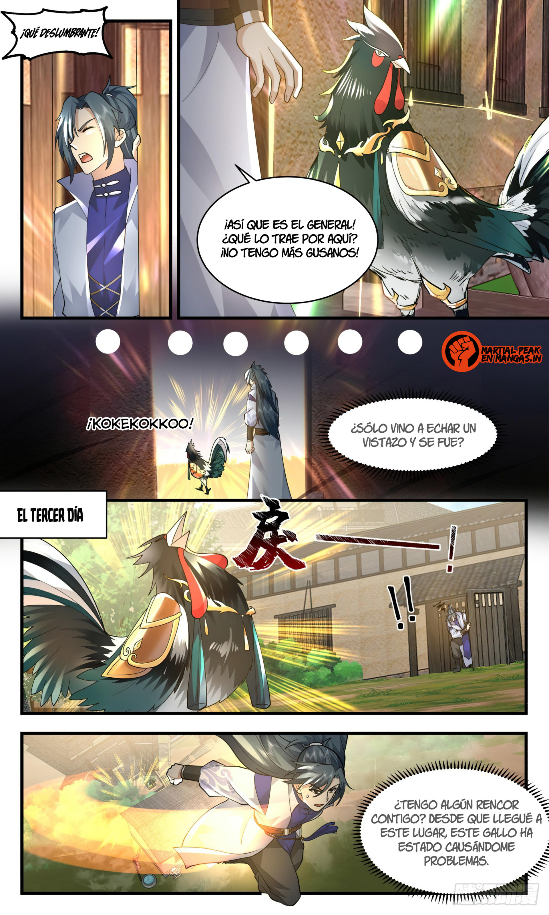 Martial Peak Capítulo 2584 - Página 5 en español