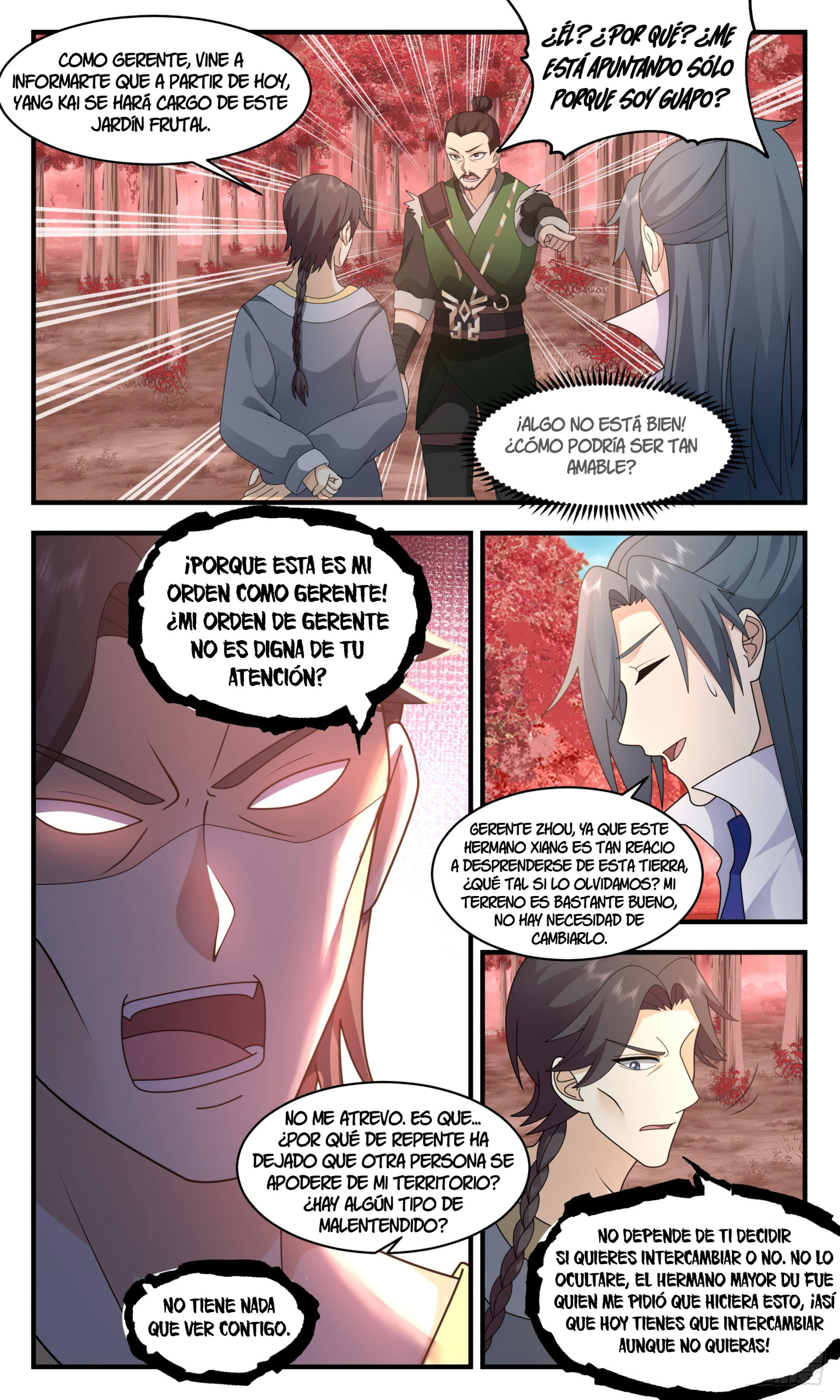 Martial Peak Capítulo 2589 - Página 11 en español