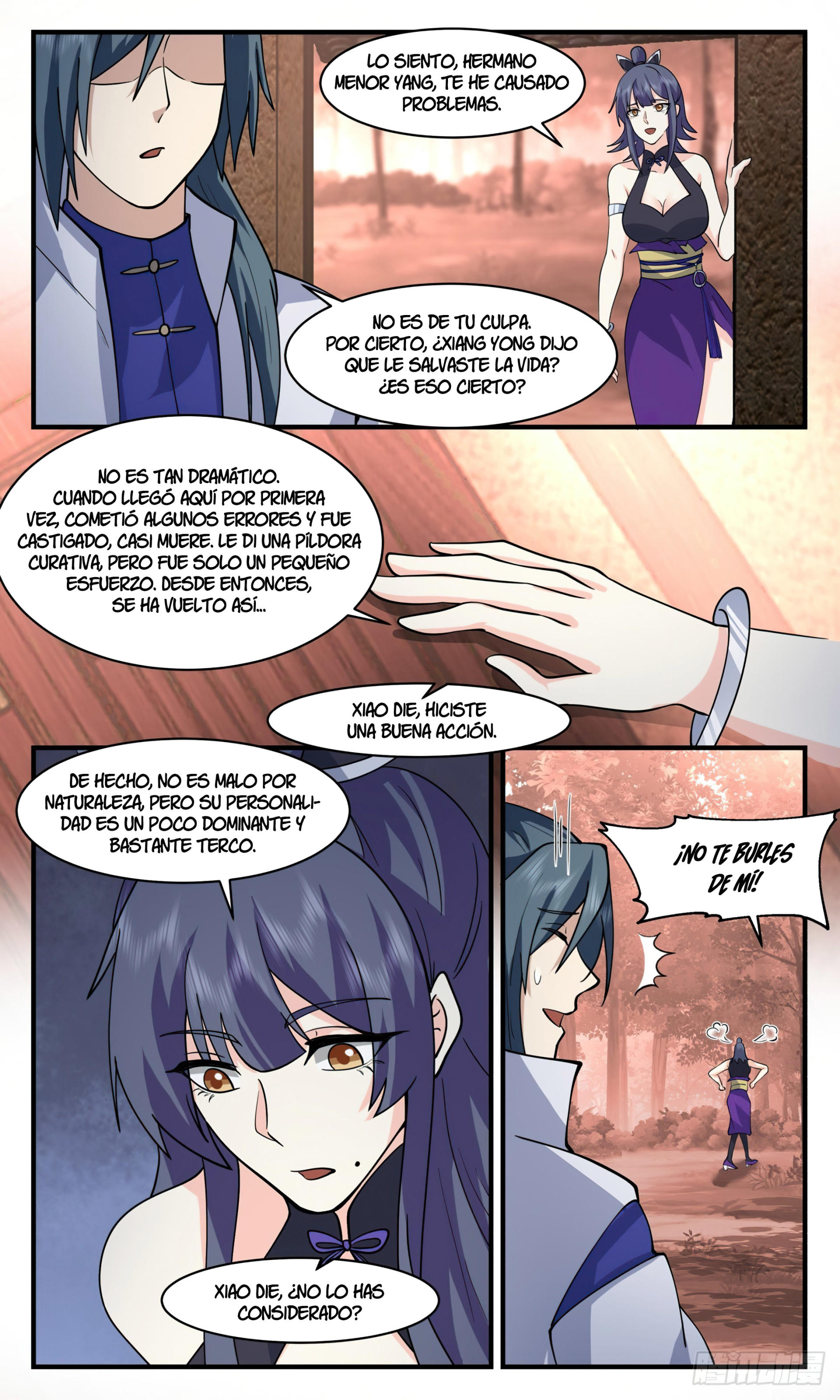 Martial Peak Capítulo 2590 - Página 11 en español