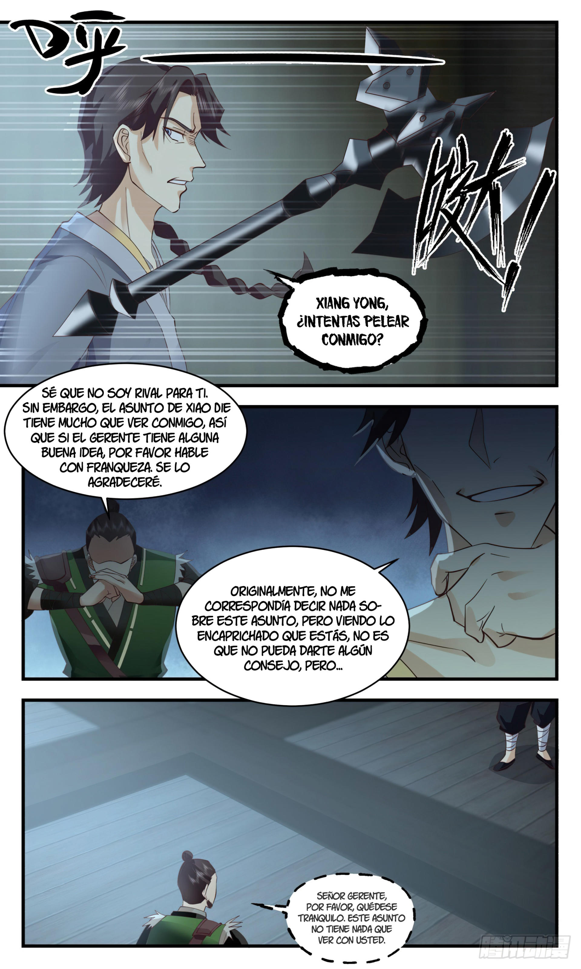 Martial Peak Capítulo 2591 - Página 12 en español