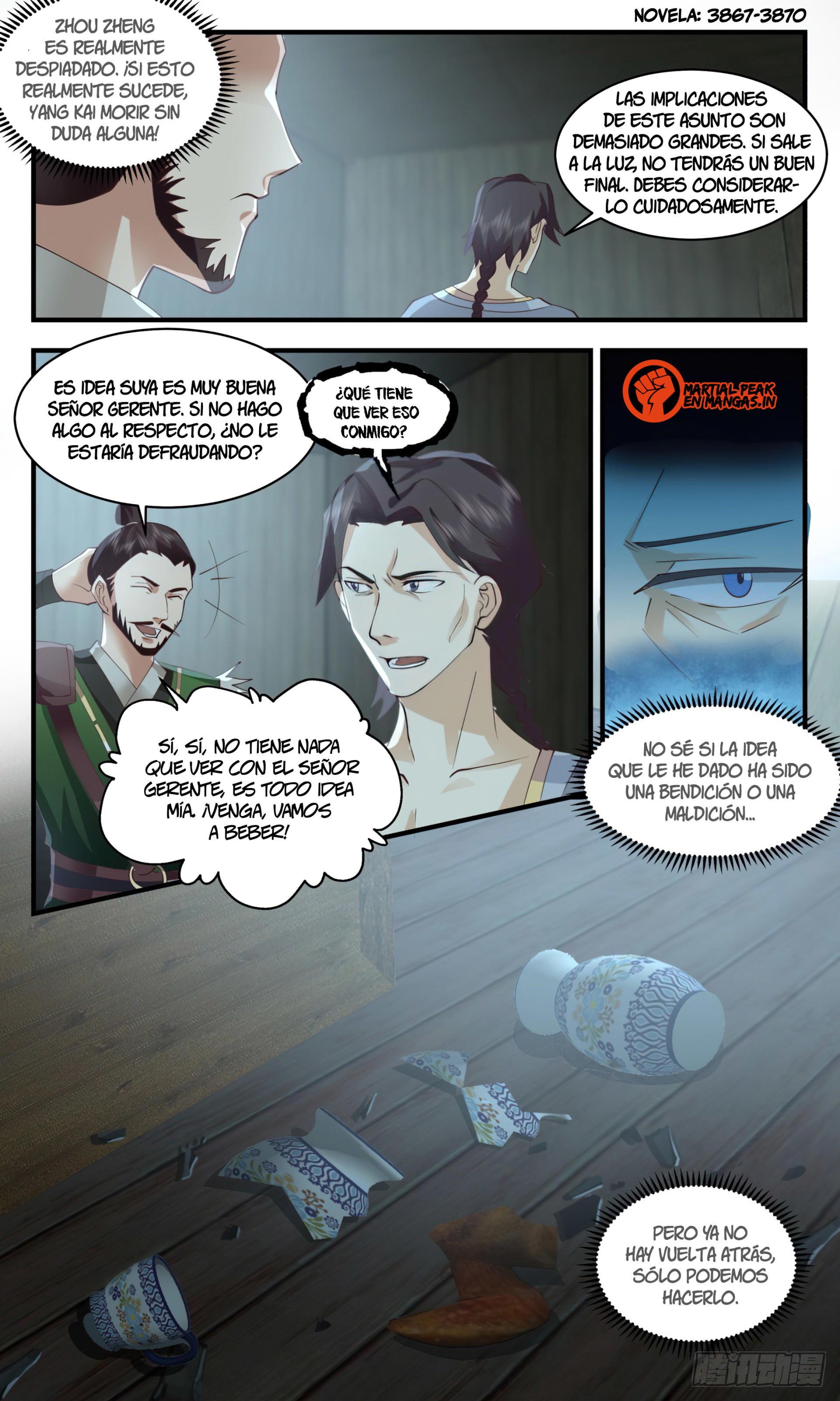 Martial Peak Capítulo 2591 - Página 13 en español