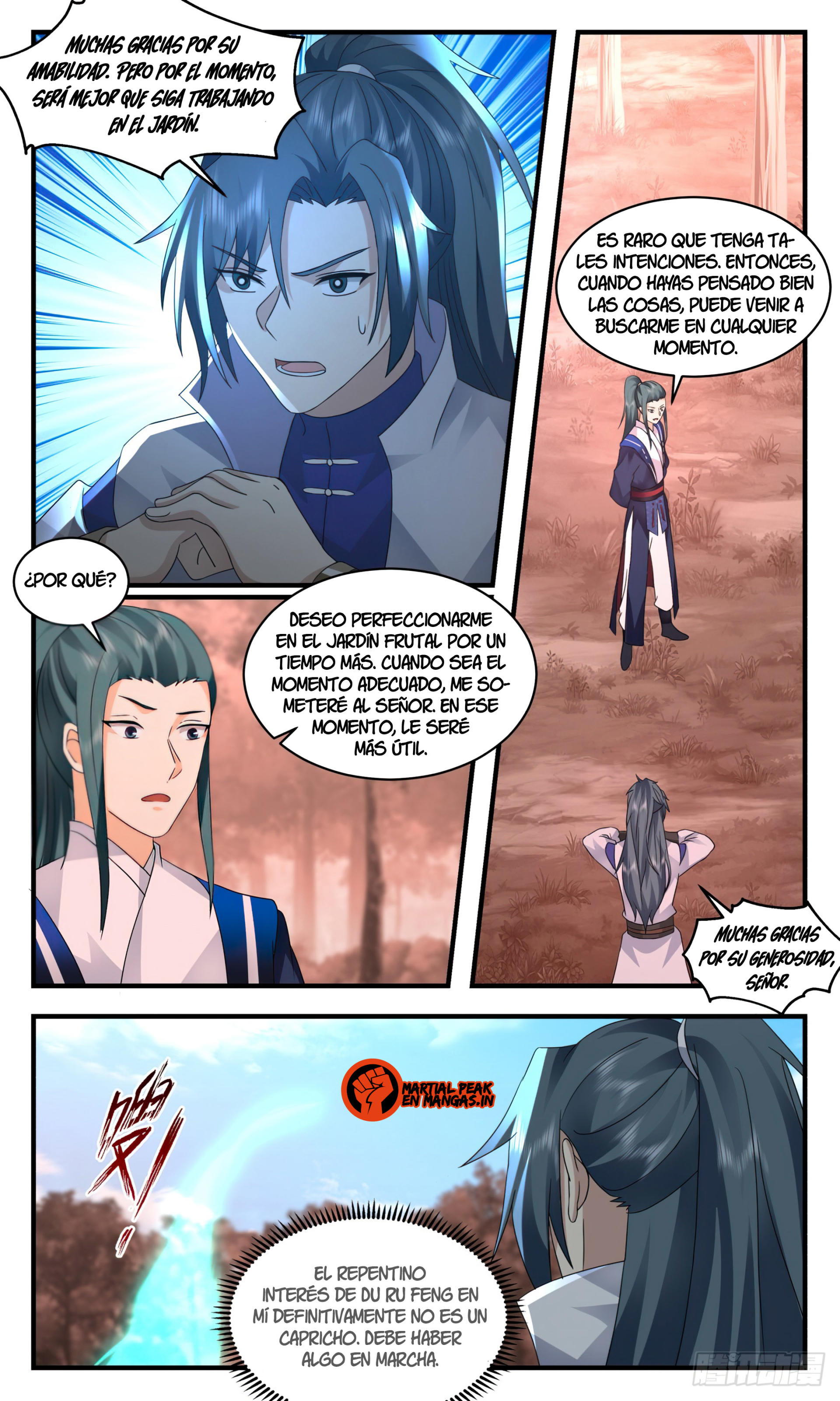 Martial Peak Capítulo 2591 - Página 3 en español