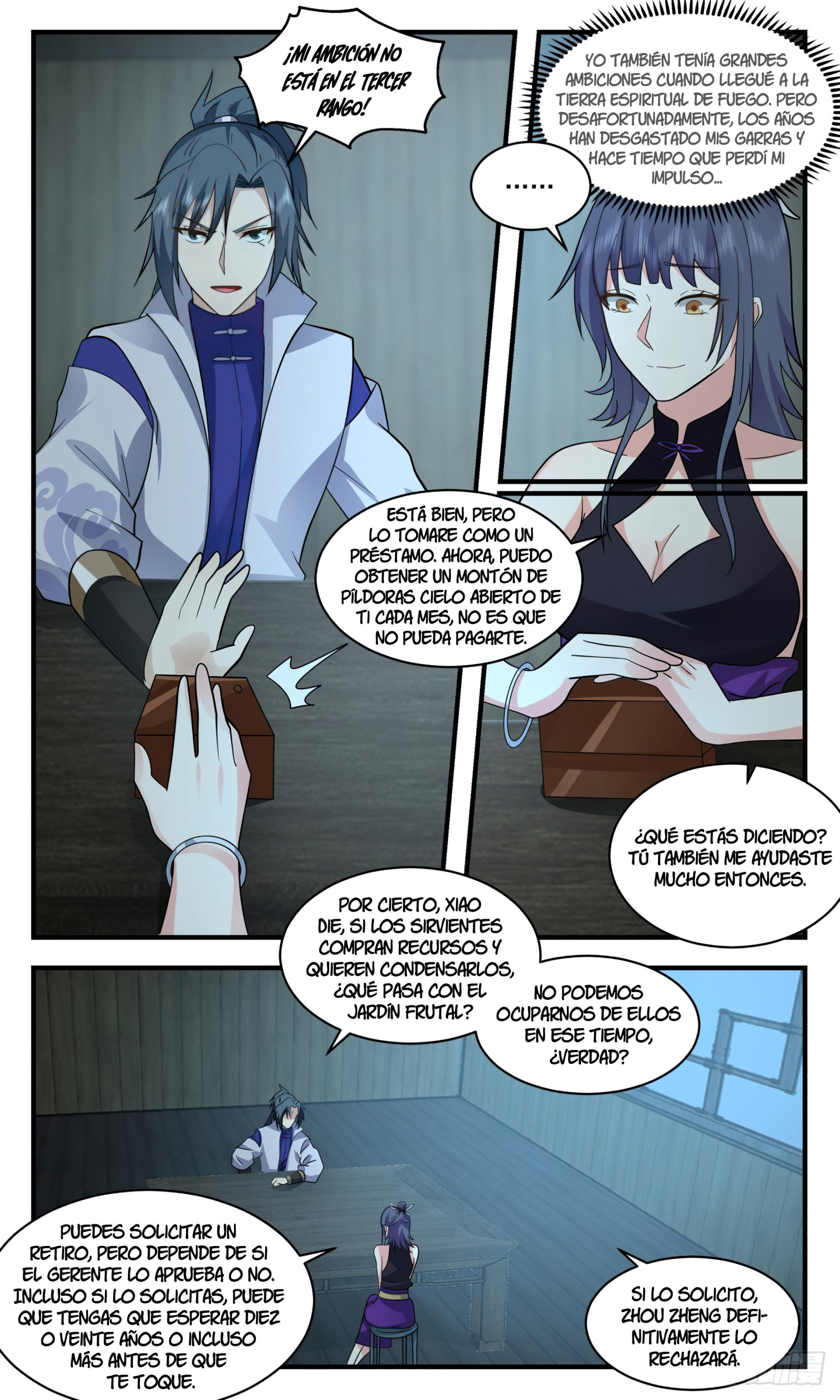 Martial Peak Capítulo 2591 - Página 5 en español