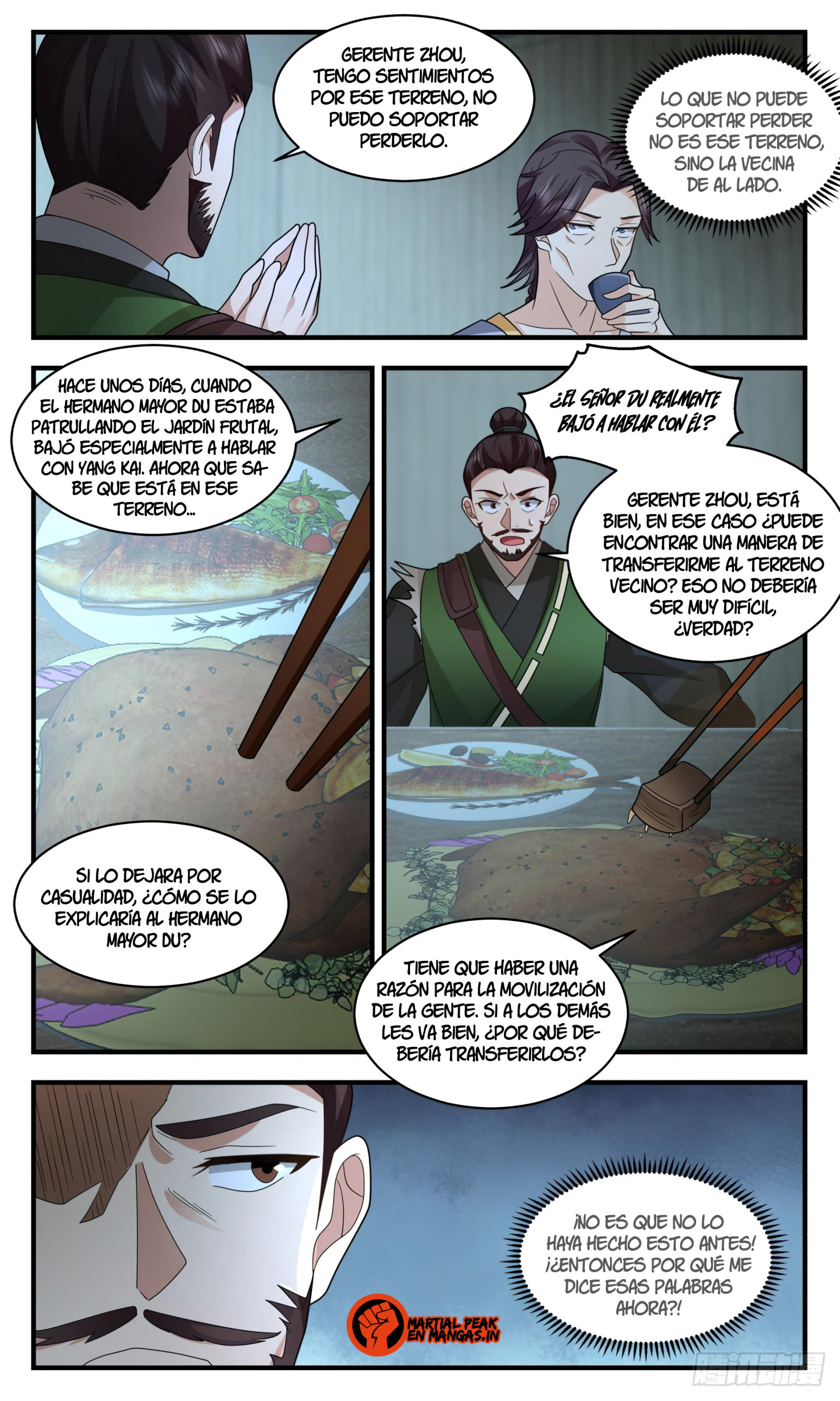 Martial Peak Capítulo 2591 - Página 7 en español