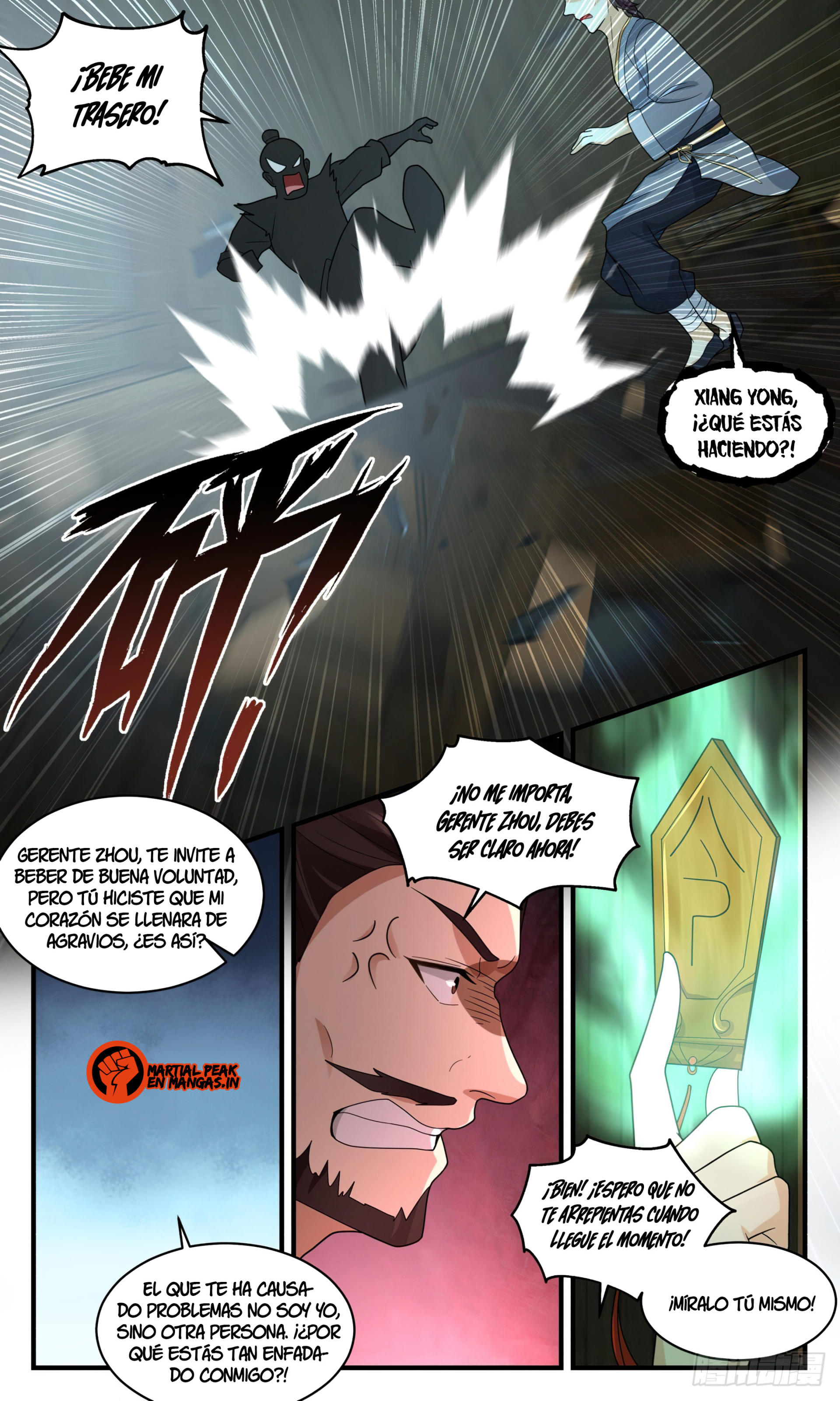 Martial Peak Capítulo 2591 - Página 9 en español