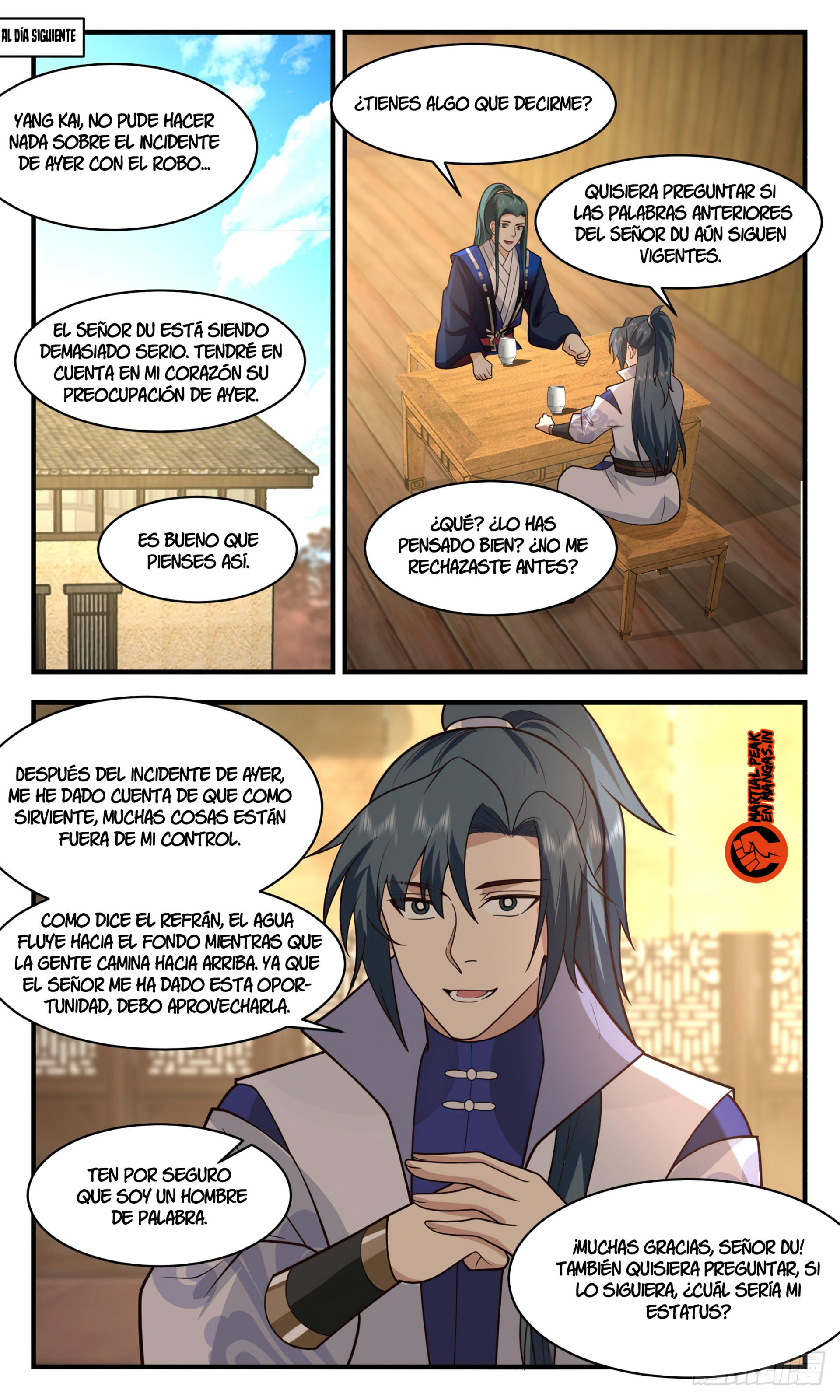 Martial Peak Capítulo 2593 - Página 10 en español