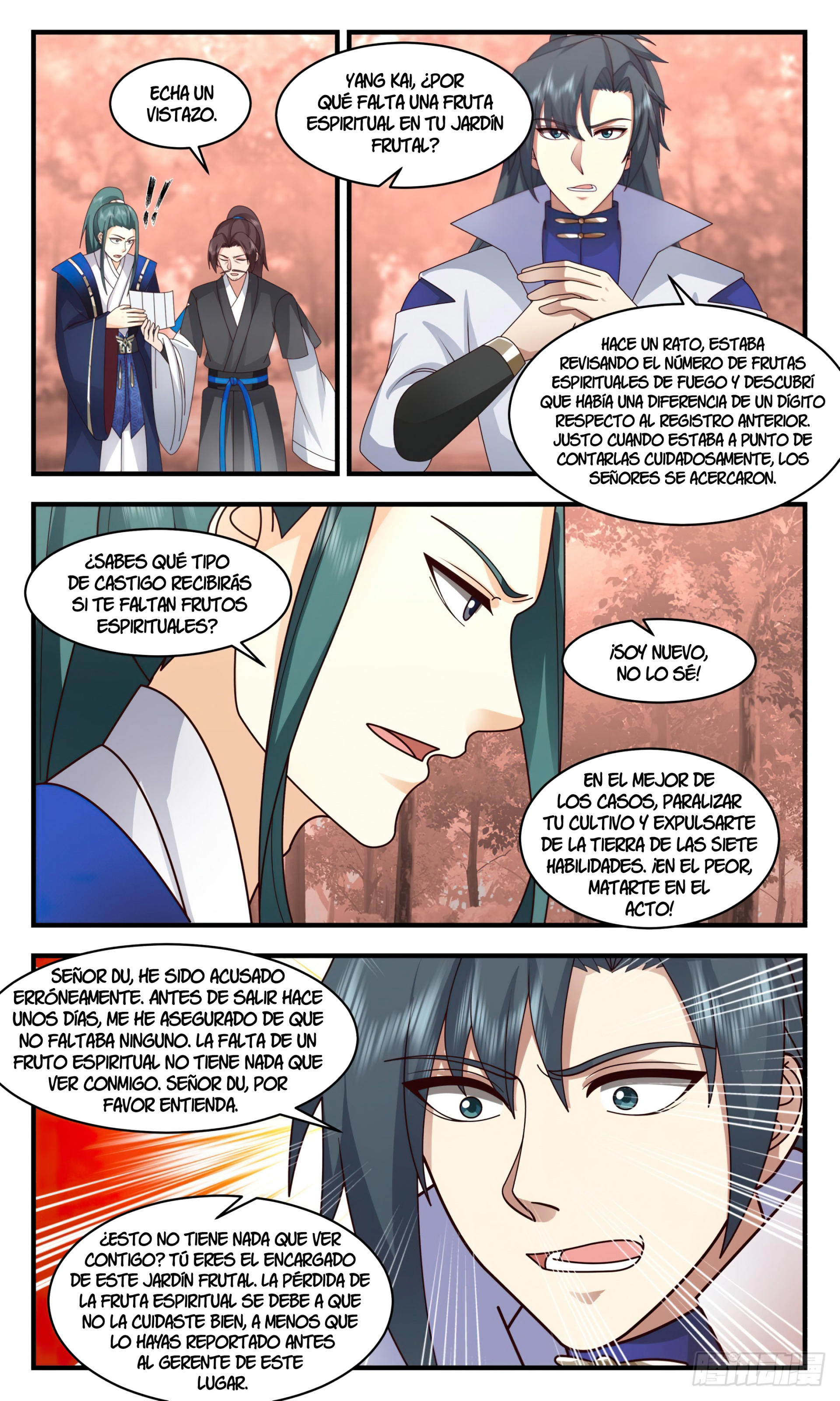 Martial Peak Capítulo 2593 - Página 5 en español