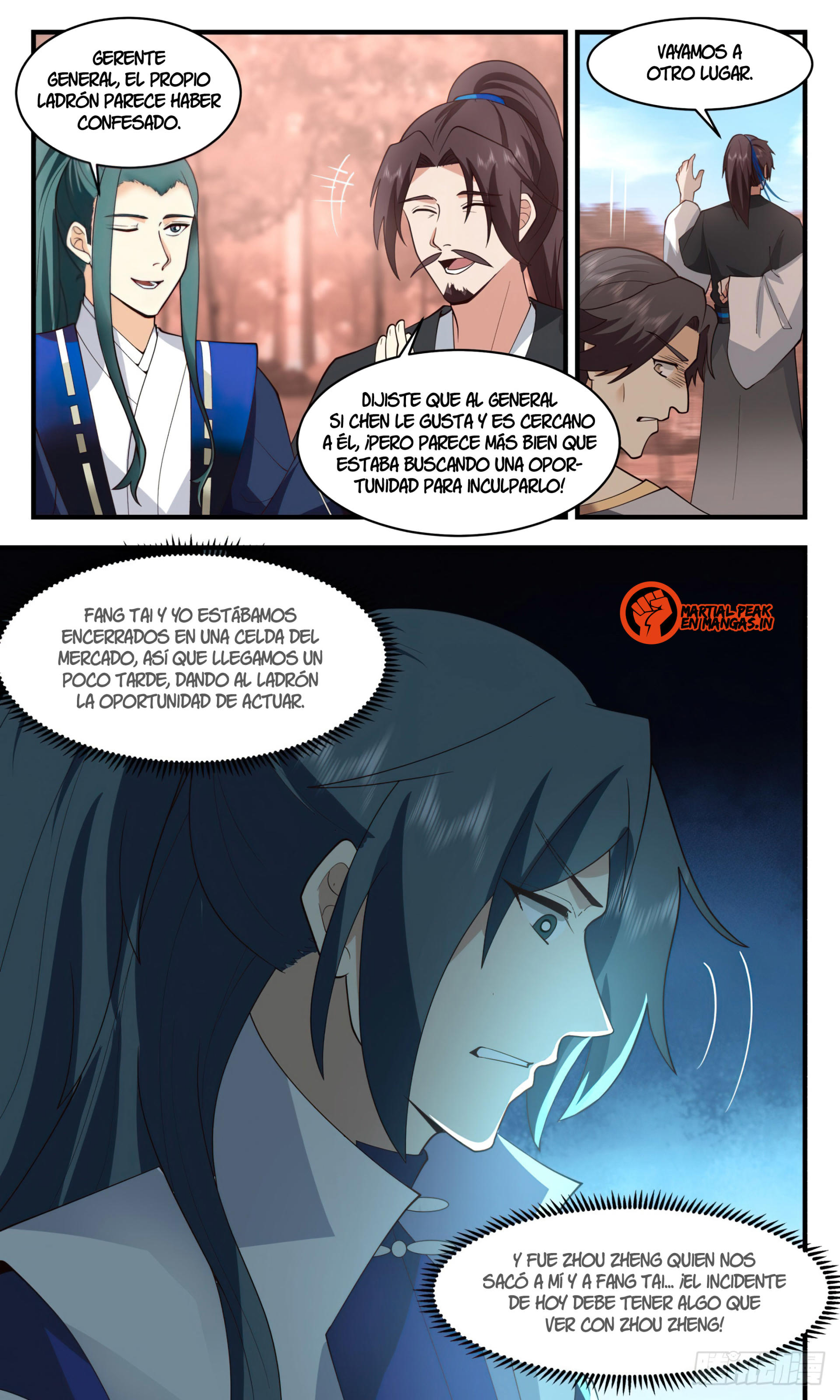Martial Peak Capítulo 2593 - Página 8 en español