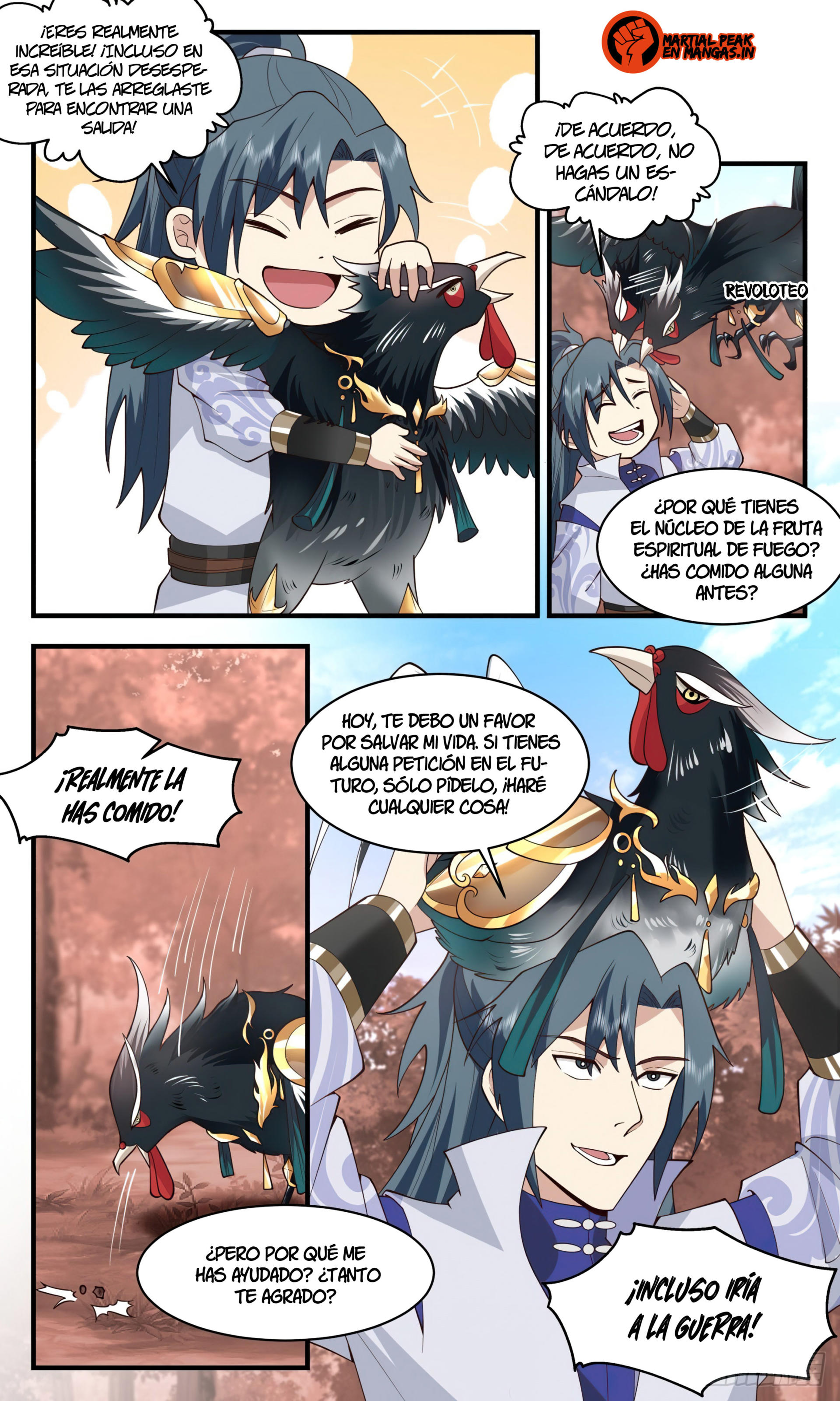 Martial Peak Capítulo 2593 - Página 9 en español