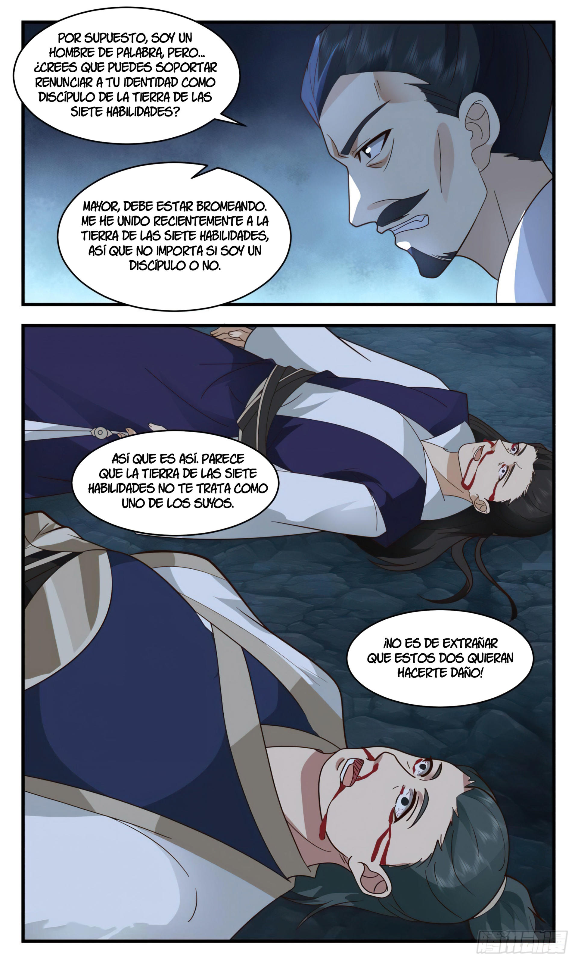 Martial Peak Capítulo 2596 - Página 11 en español