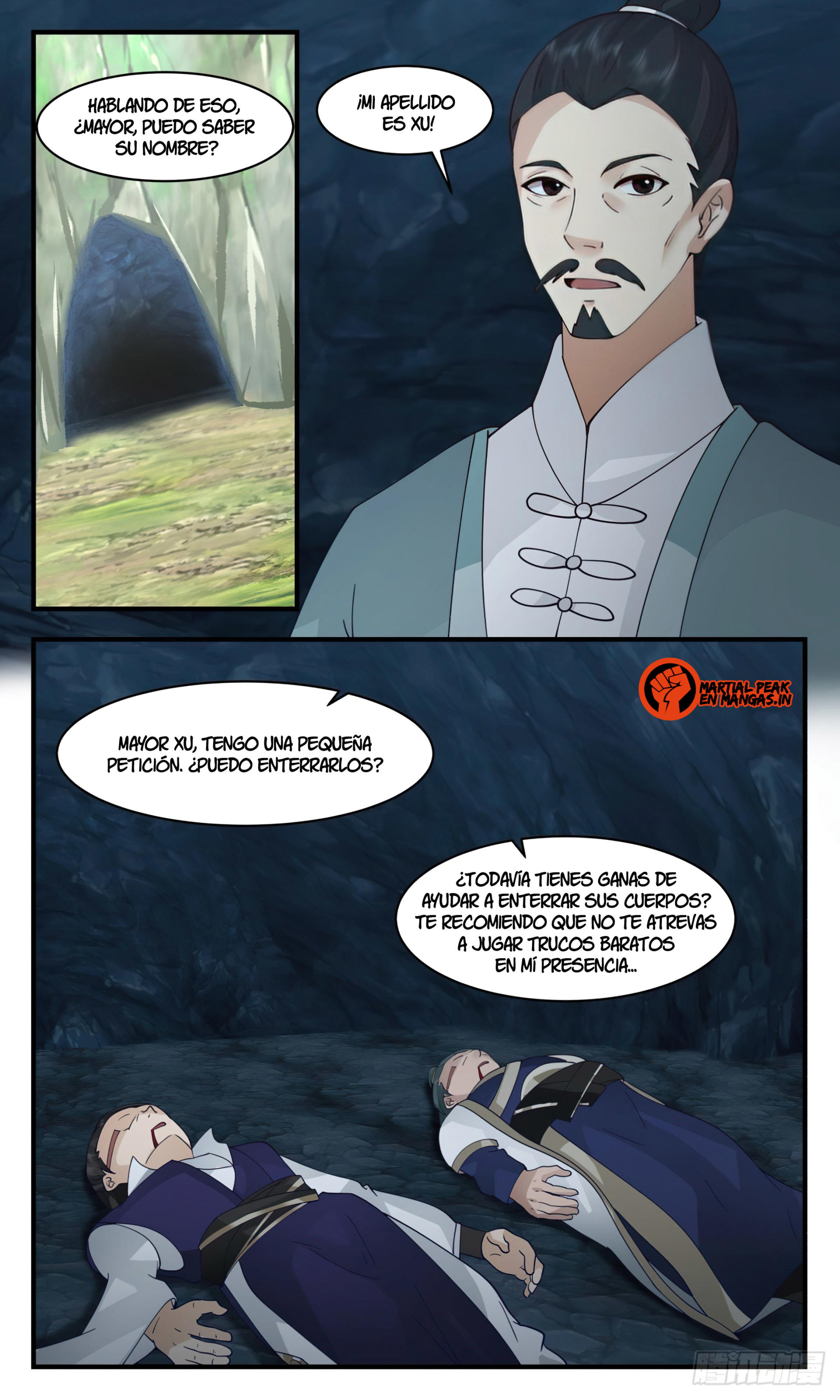 Martial Peak Capítulo 2597 - Página 3 en español