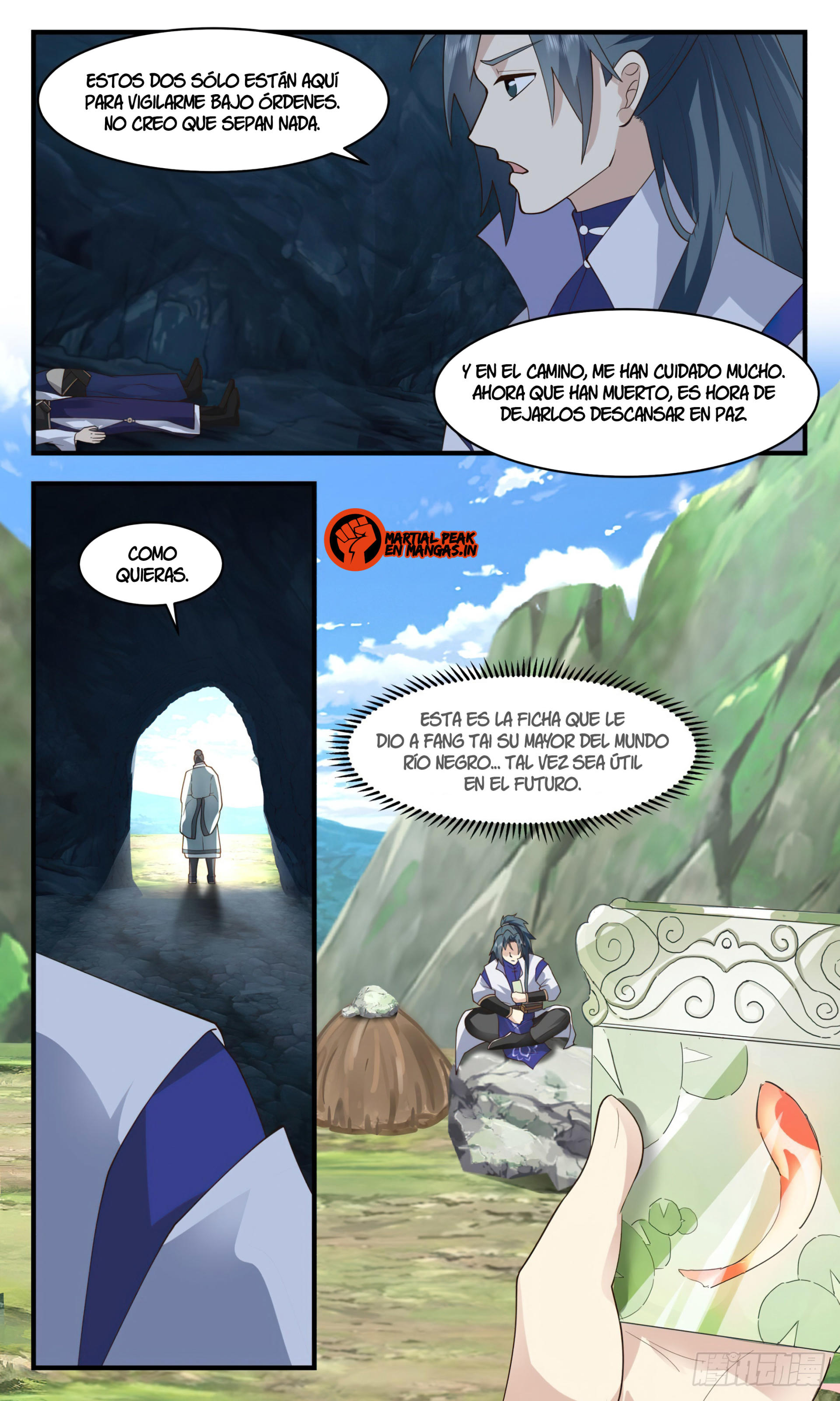 Martial Peak Capítulo 2597 - Página 4 en español