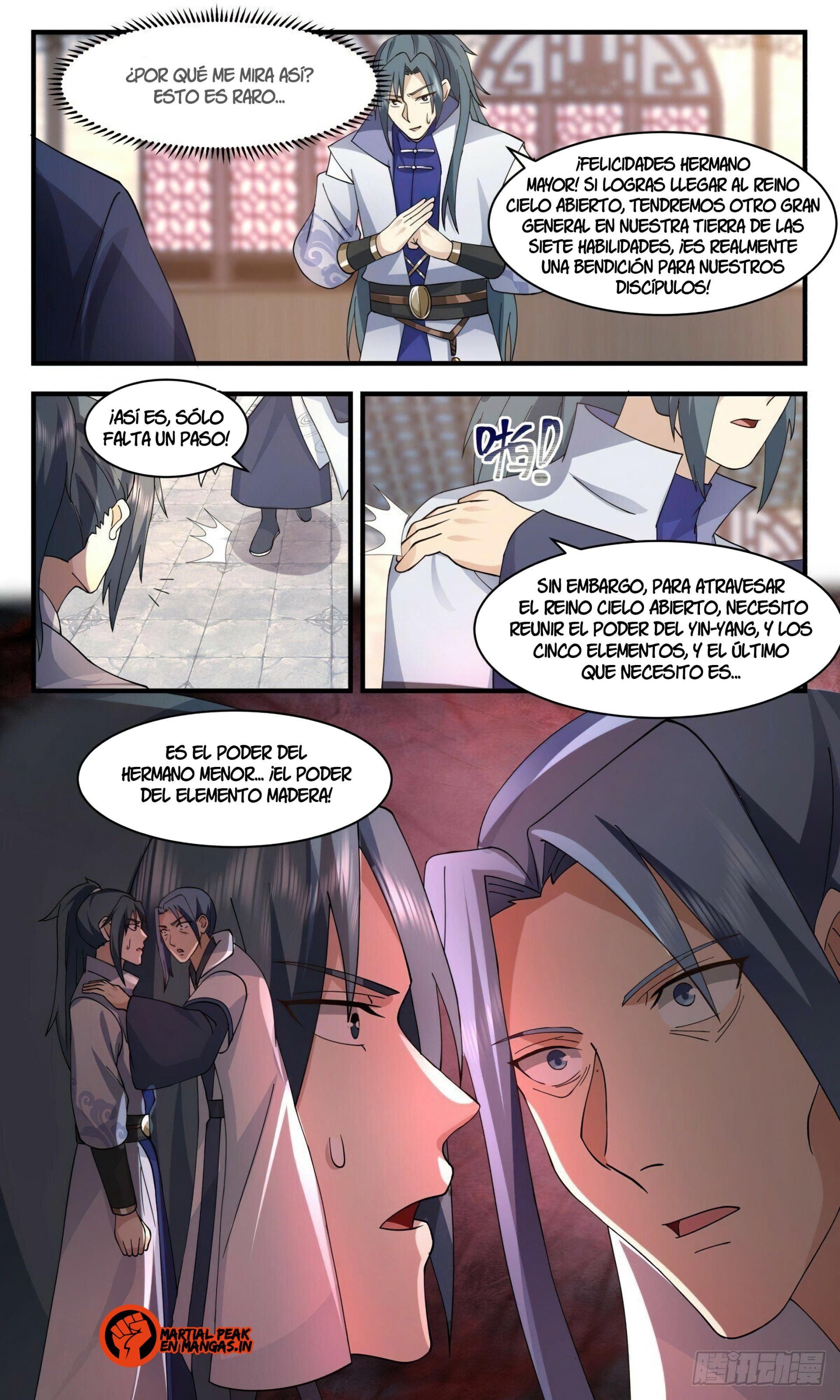 Martial Peak Capítulo 2598 - Página 4 en español