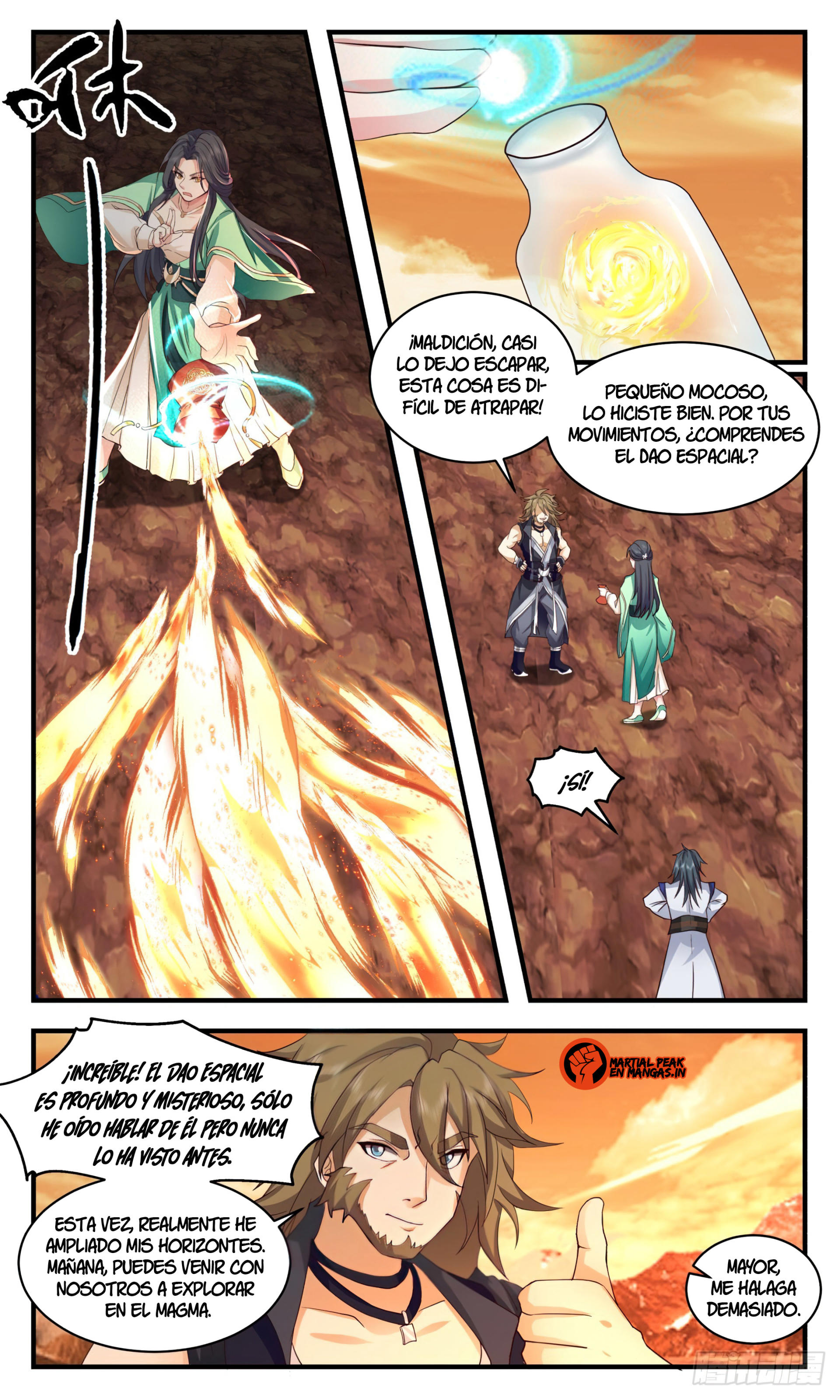 Martial Peak Capítulo 2605 - Página 11 en español