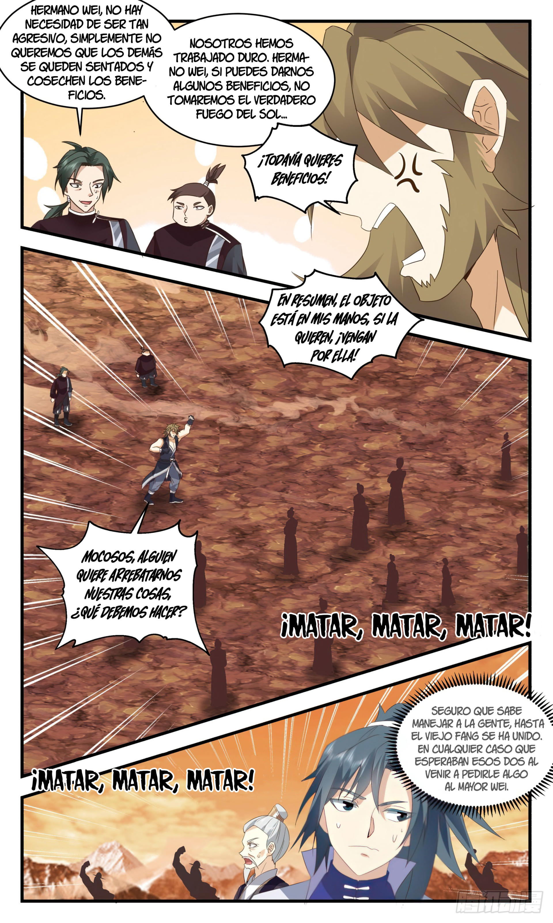Martial Peak Capítulo 2605 - Página 8 en español
