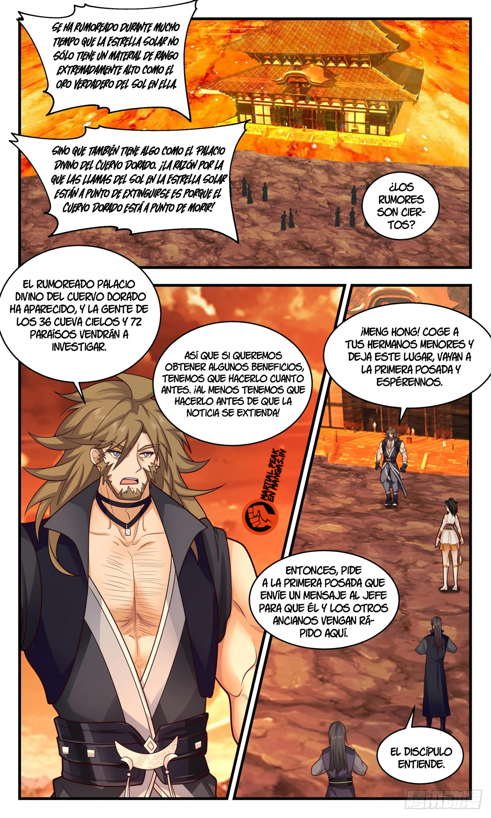 Martial Peak Capítulo 2606 - Página 5 en español