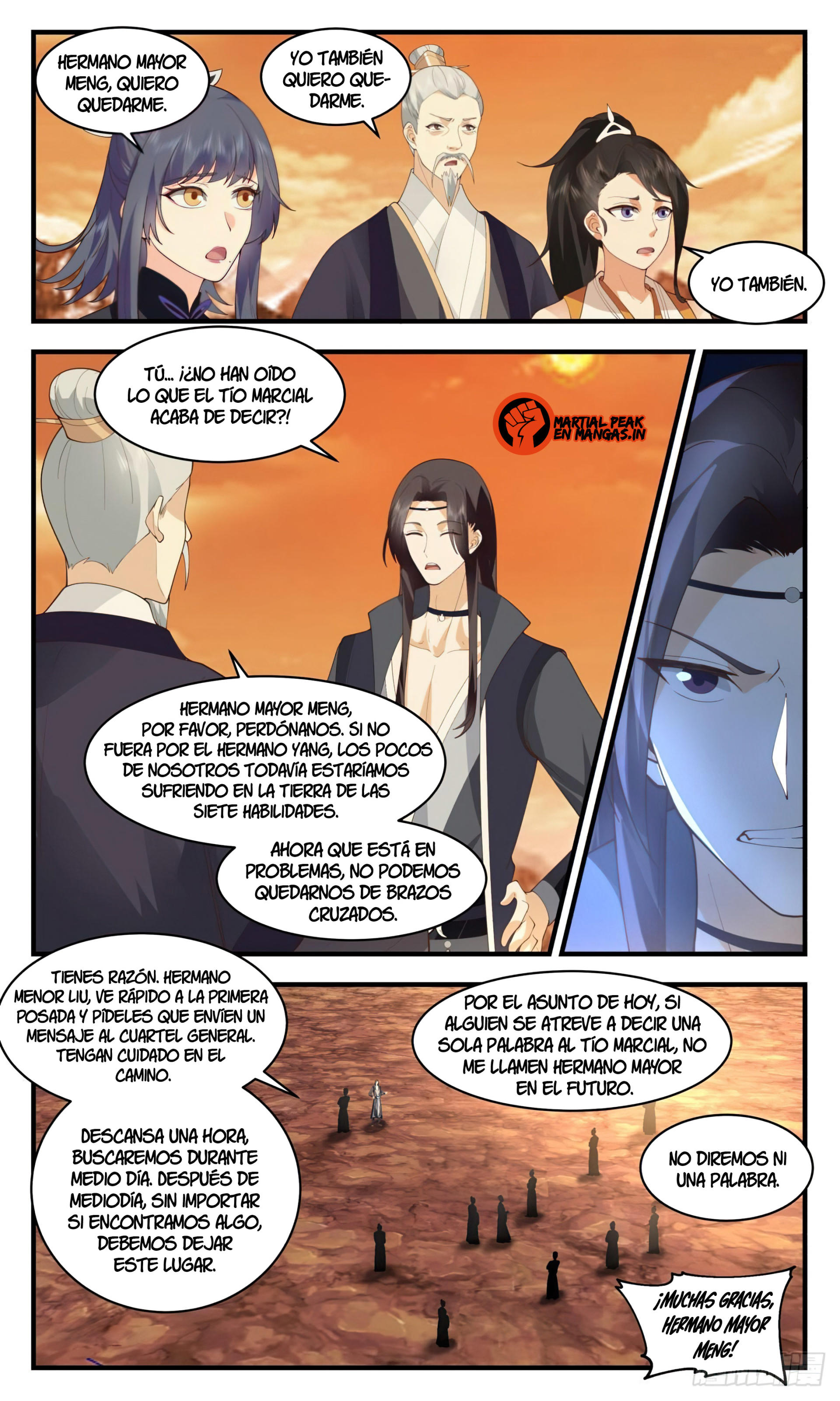Martial Peak Capítulo 2606 - Página 6 en español