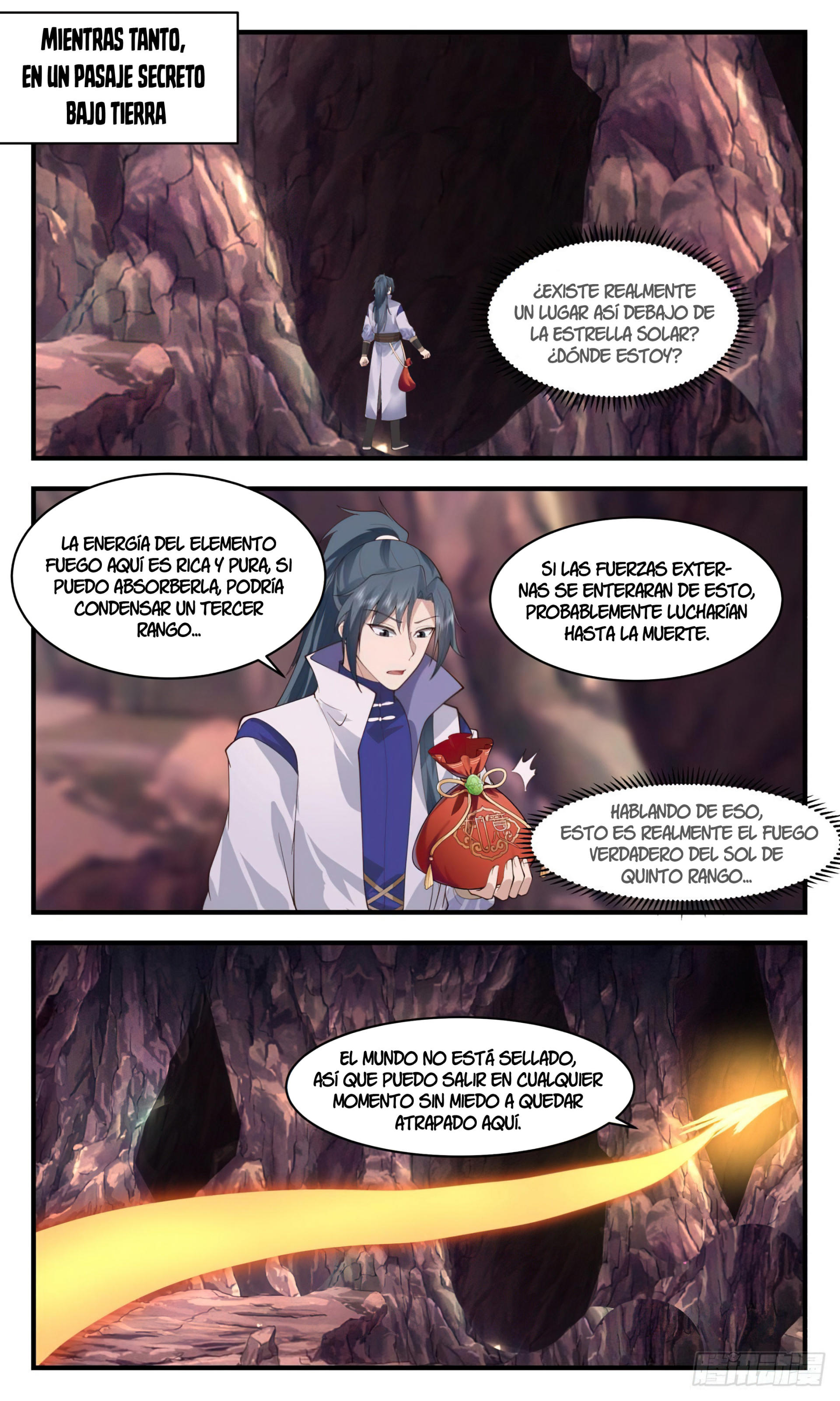 Martial Peak Capítulo 2606 - Página 7 en español