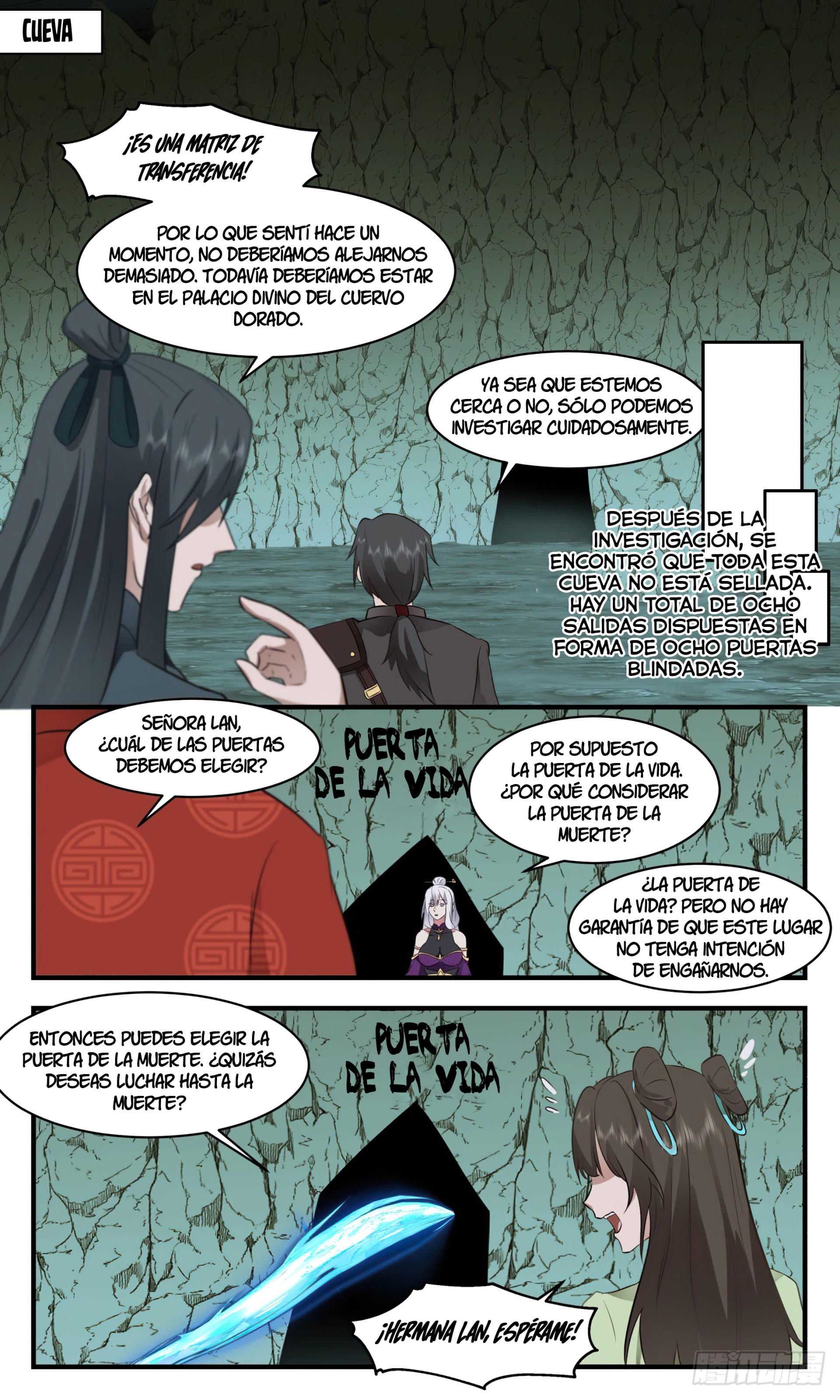 Martial Peak Capítulo 2607 - Página 8 en español