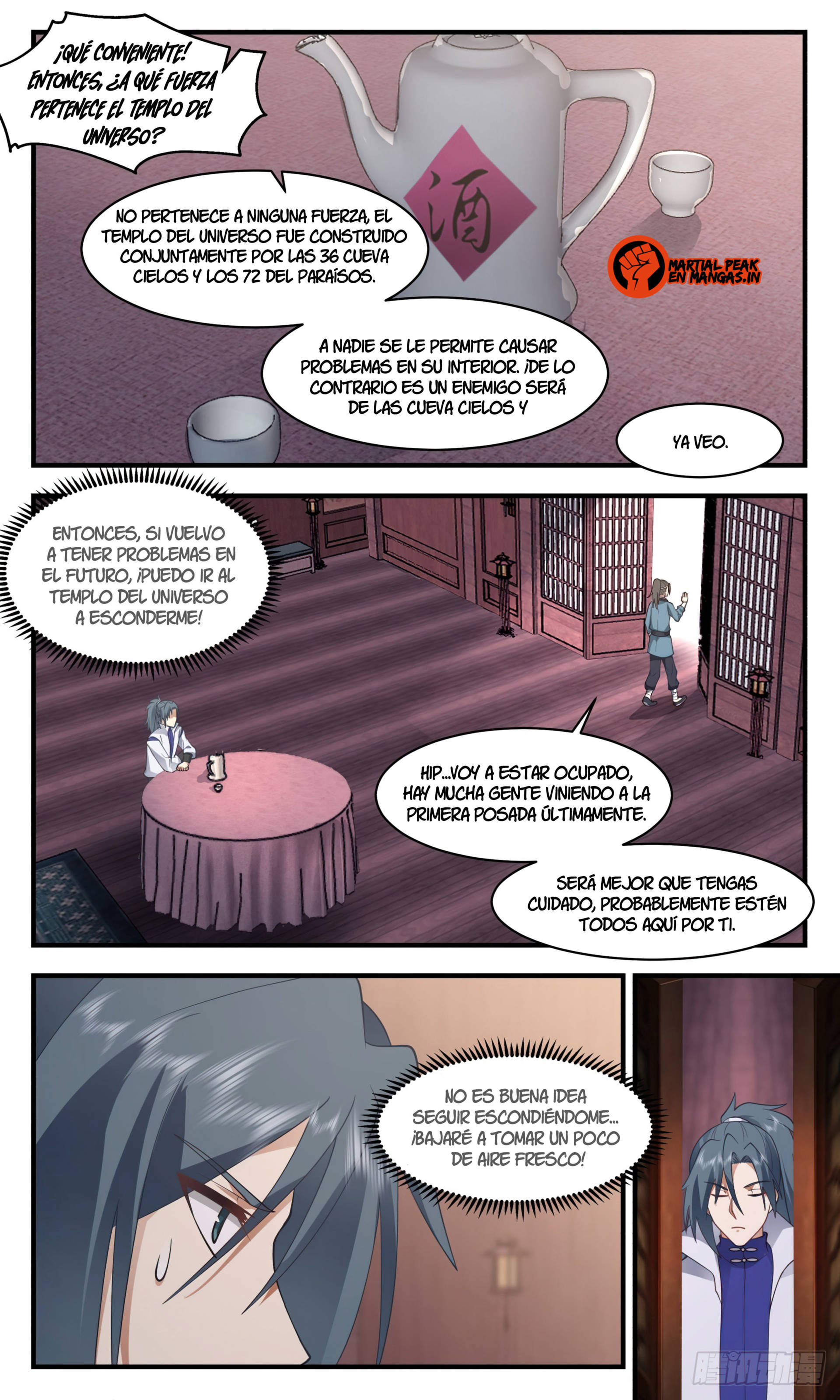 Martial Peak Capítulo 2612 - Página 4 en español