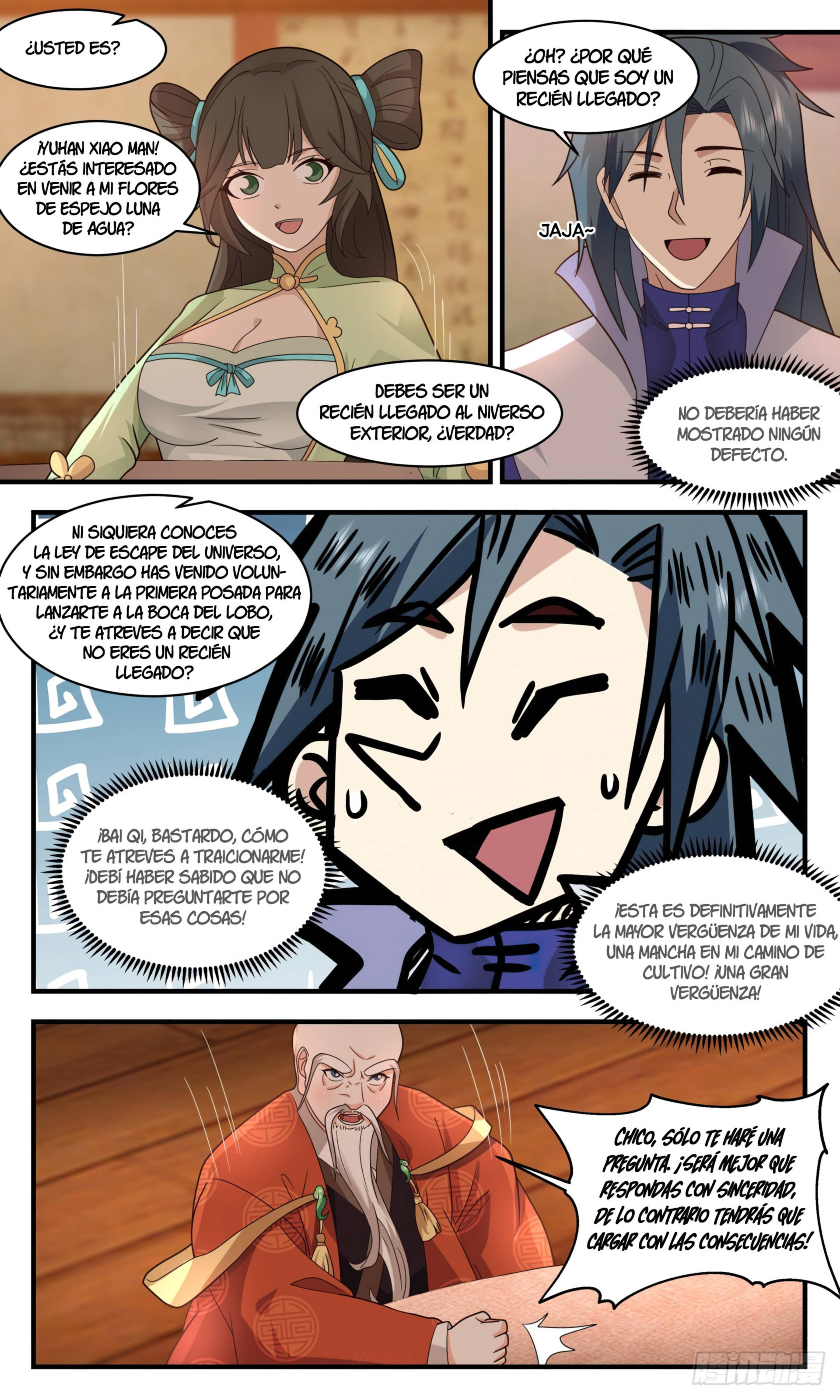 Martial Peak Capítulo 2612 - Página 6 en español