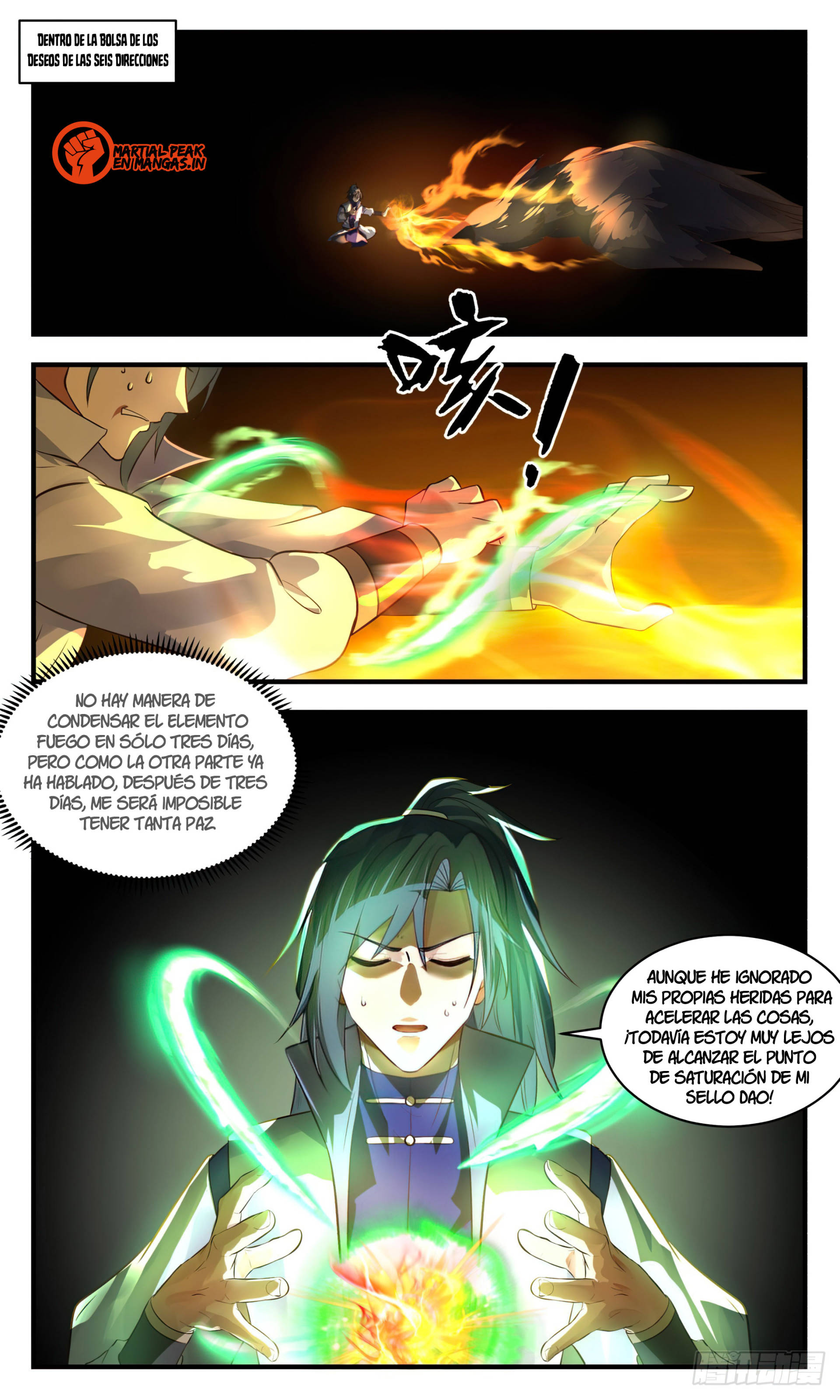 Martial Peak Capítulo 2614 - Página 6 en español