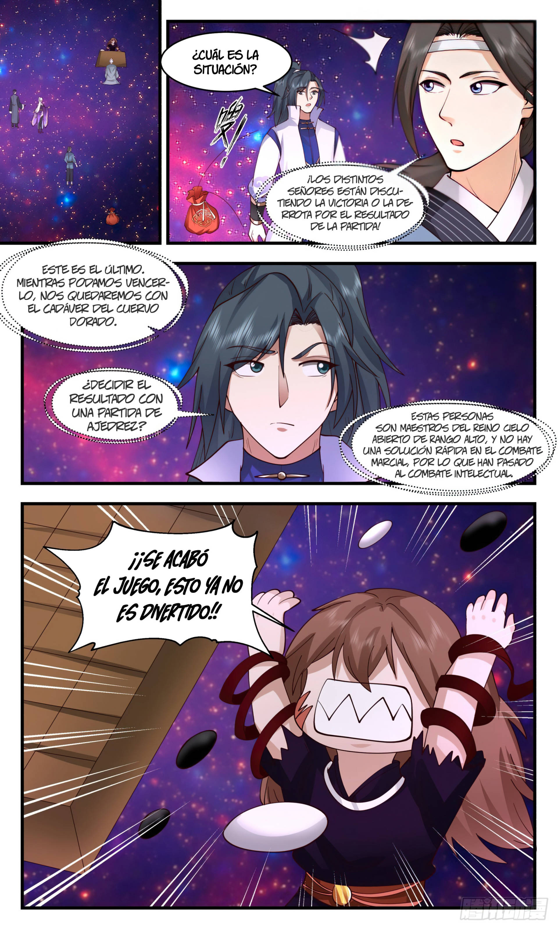 Martial Peak Capítulo 2615 - Página 3 en español