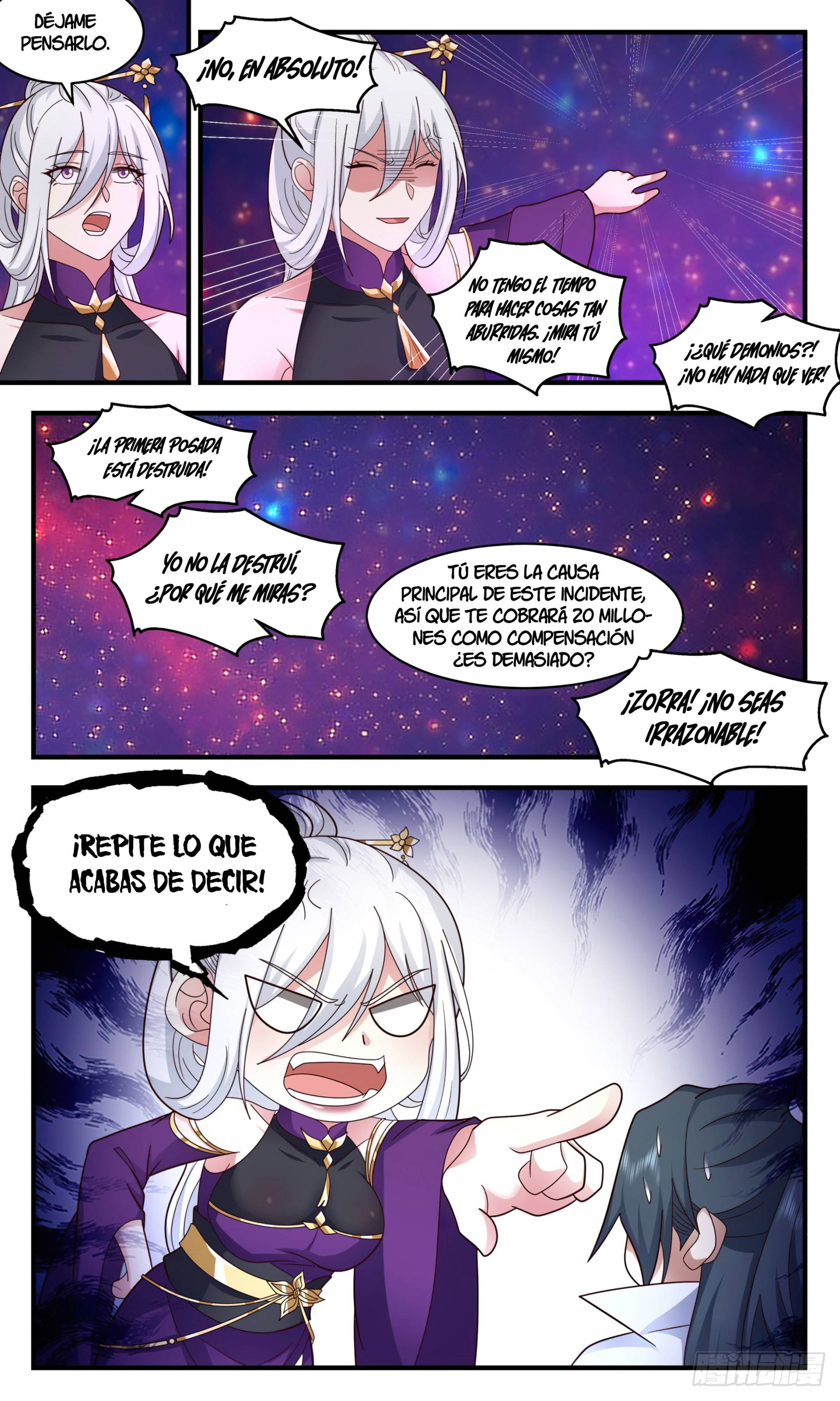 Martial Peak Capítulo 2615 - Página 8 en español