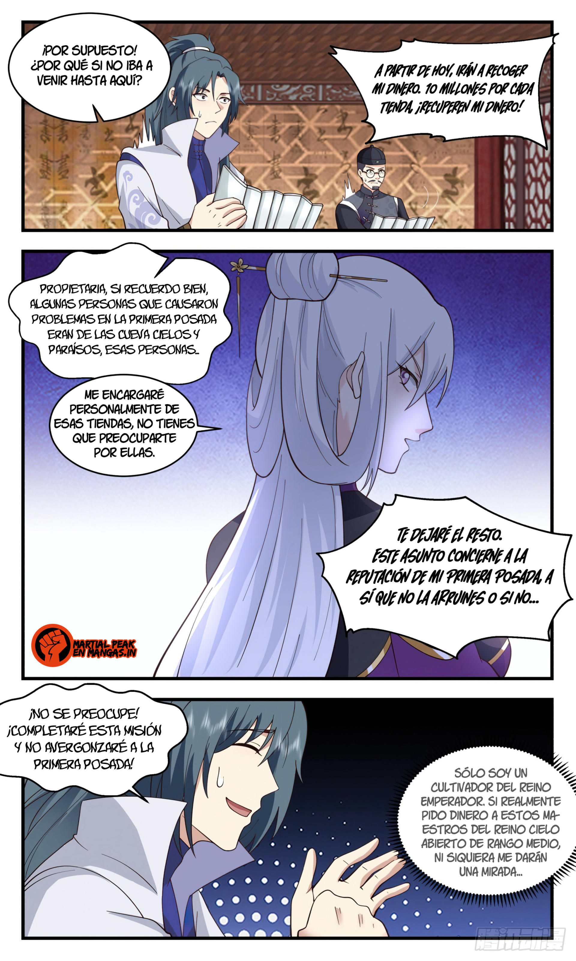 Martial Peak Capítulo 2619 - Página 12 en español