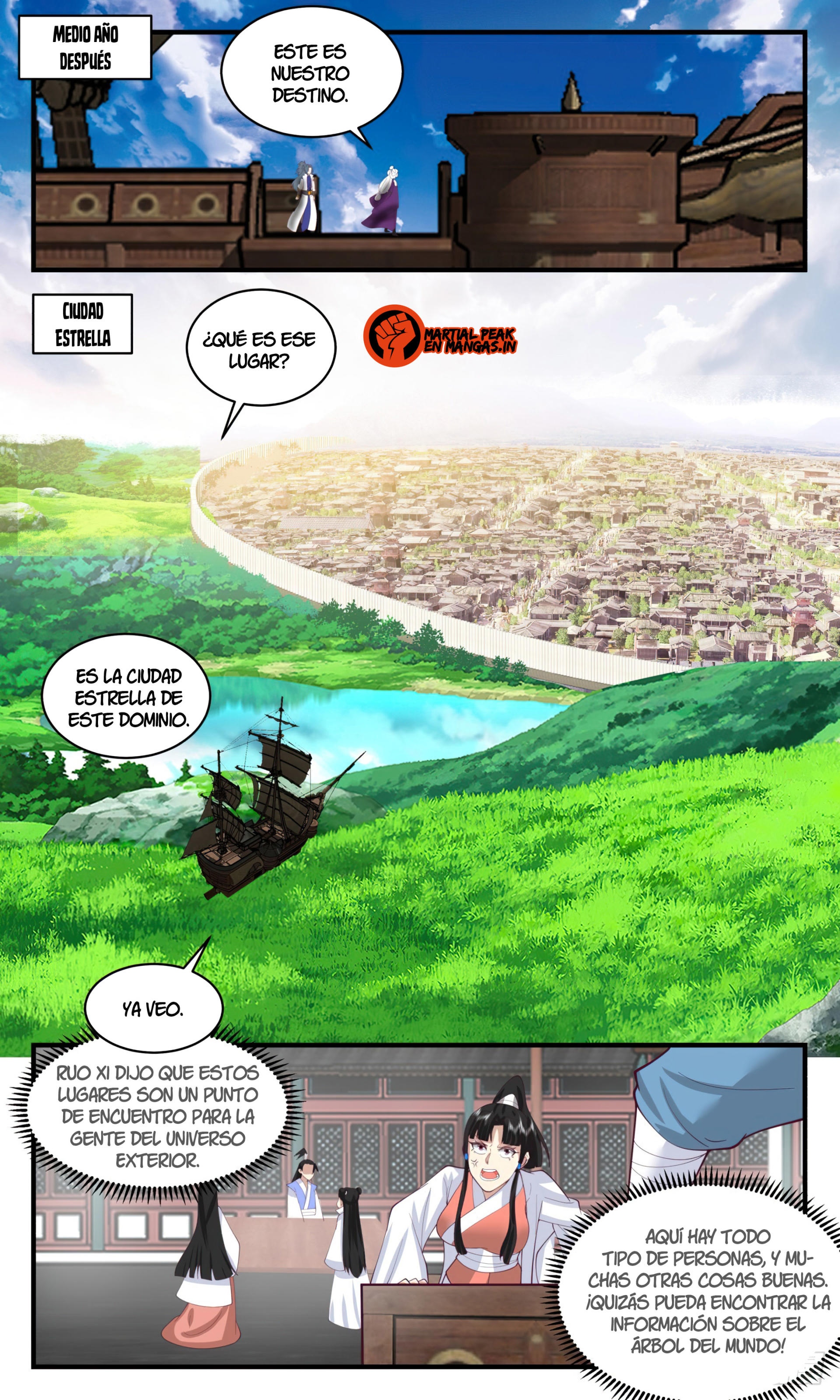 Martial Peak Capítulo 2619 - Página 4 en español
