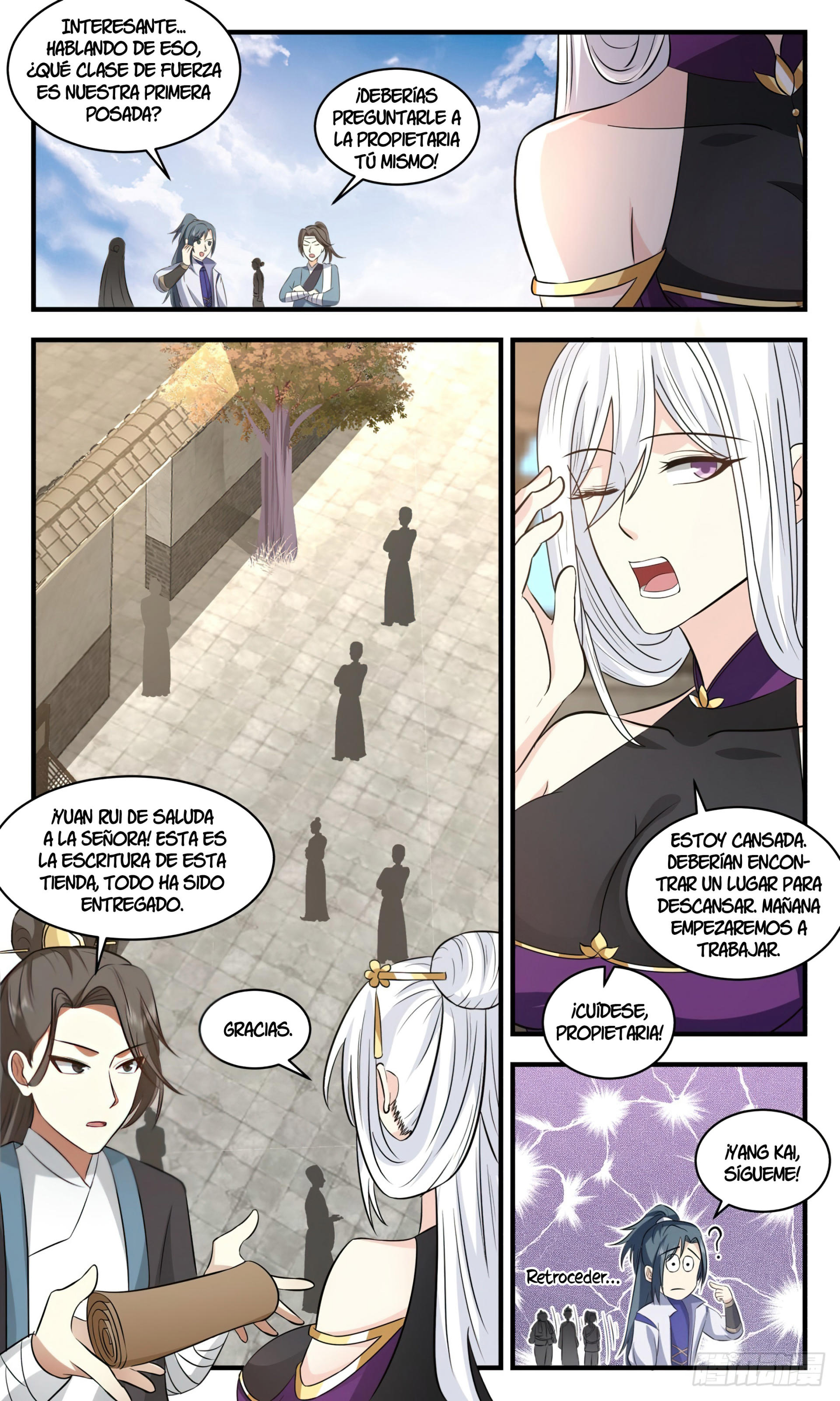 Martial Peak Capítulo 2619 - Página 6 en español
