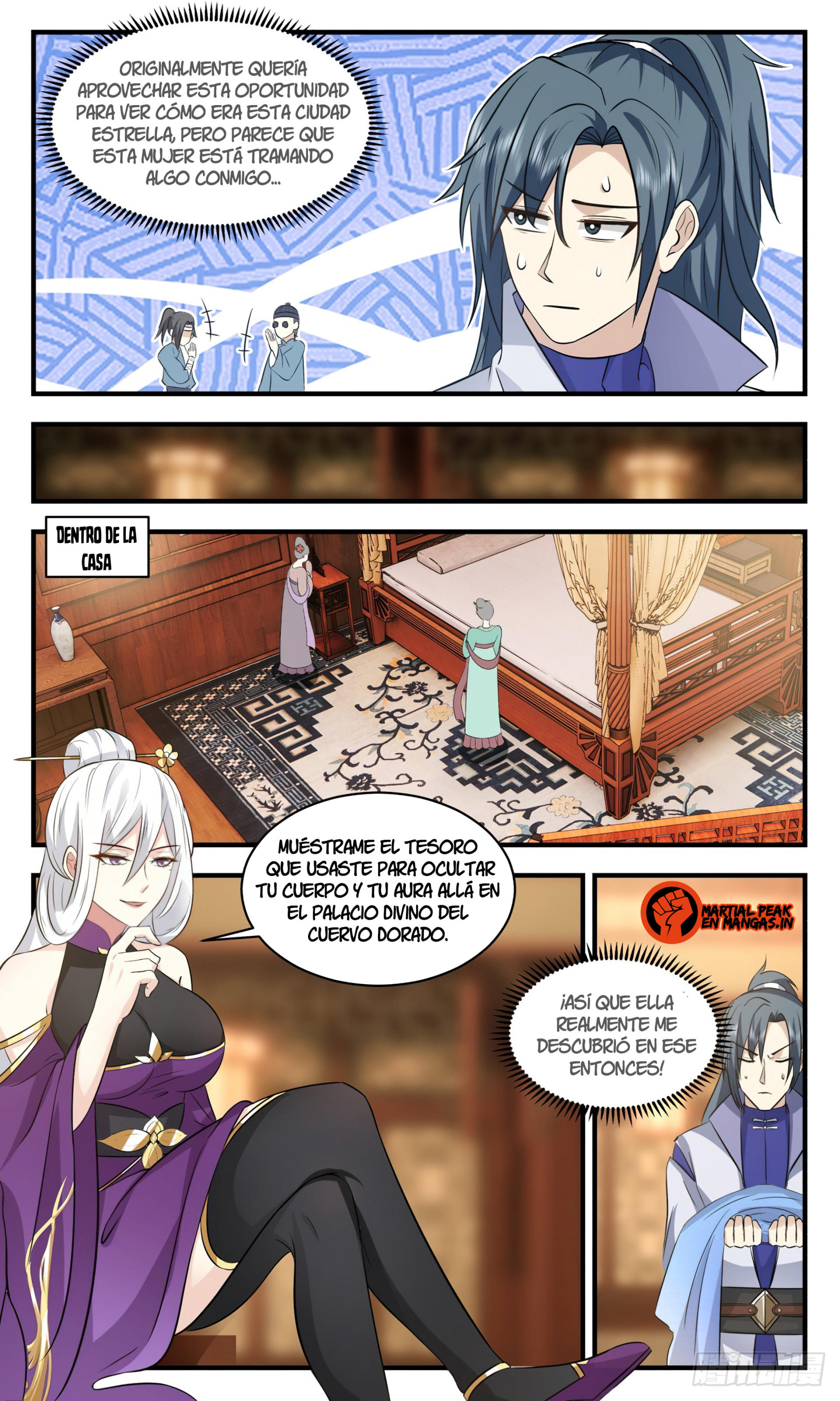 Martial Peak Capítulo 2619 - Página 7 en español