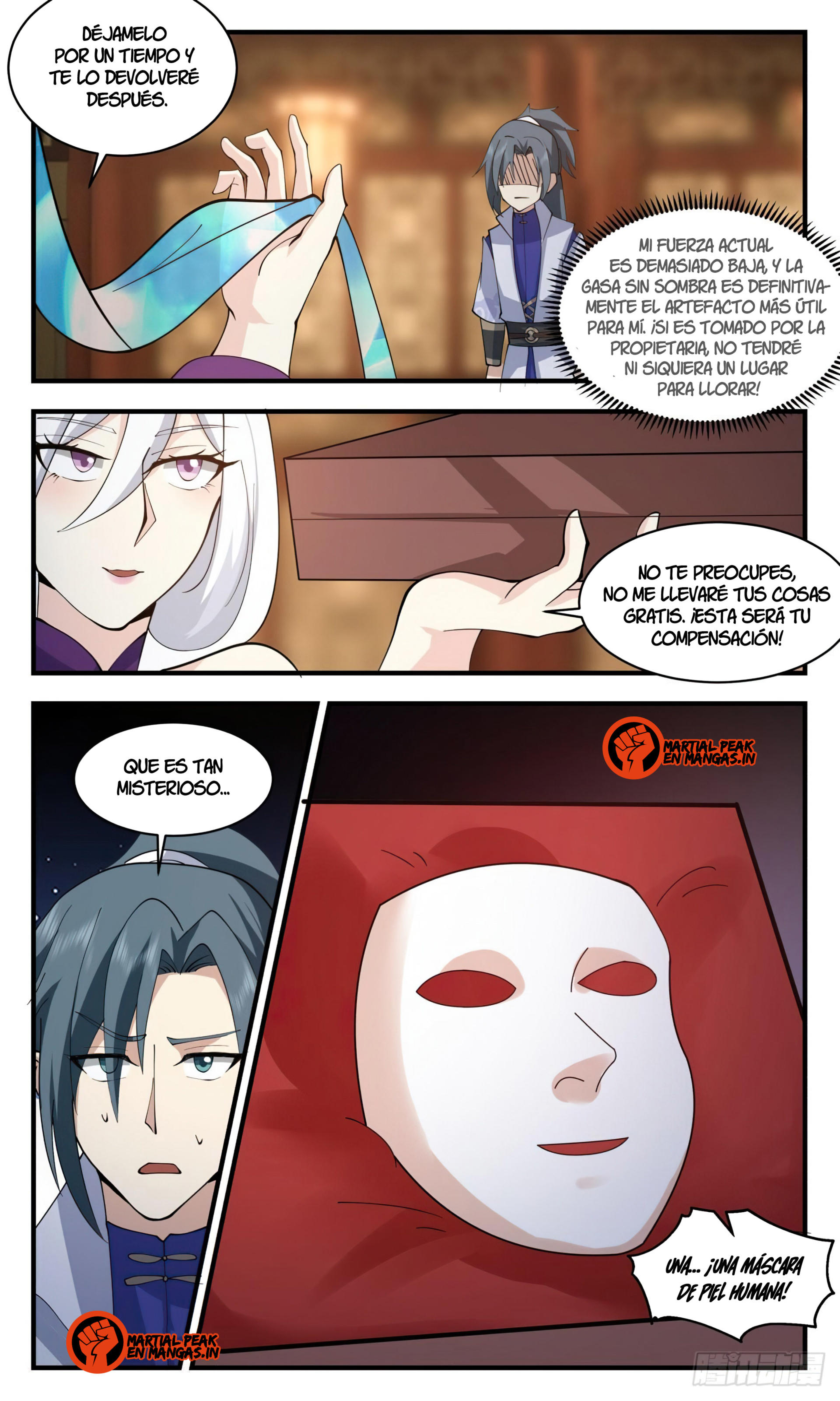 Martial Peak Capítulo 2619 - Página 8 en español