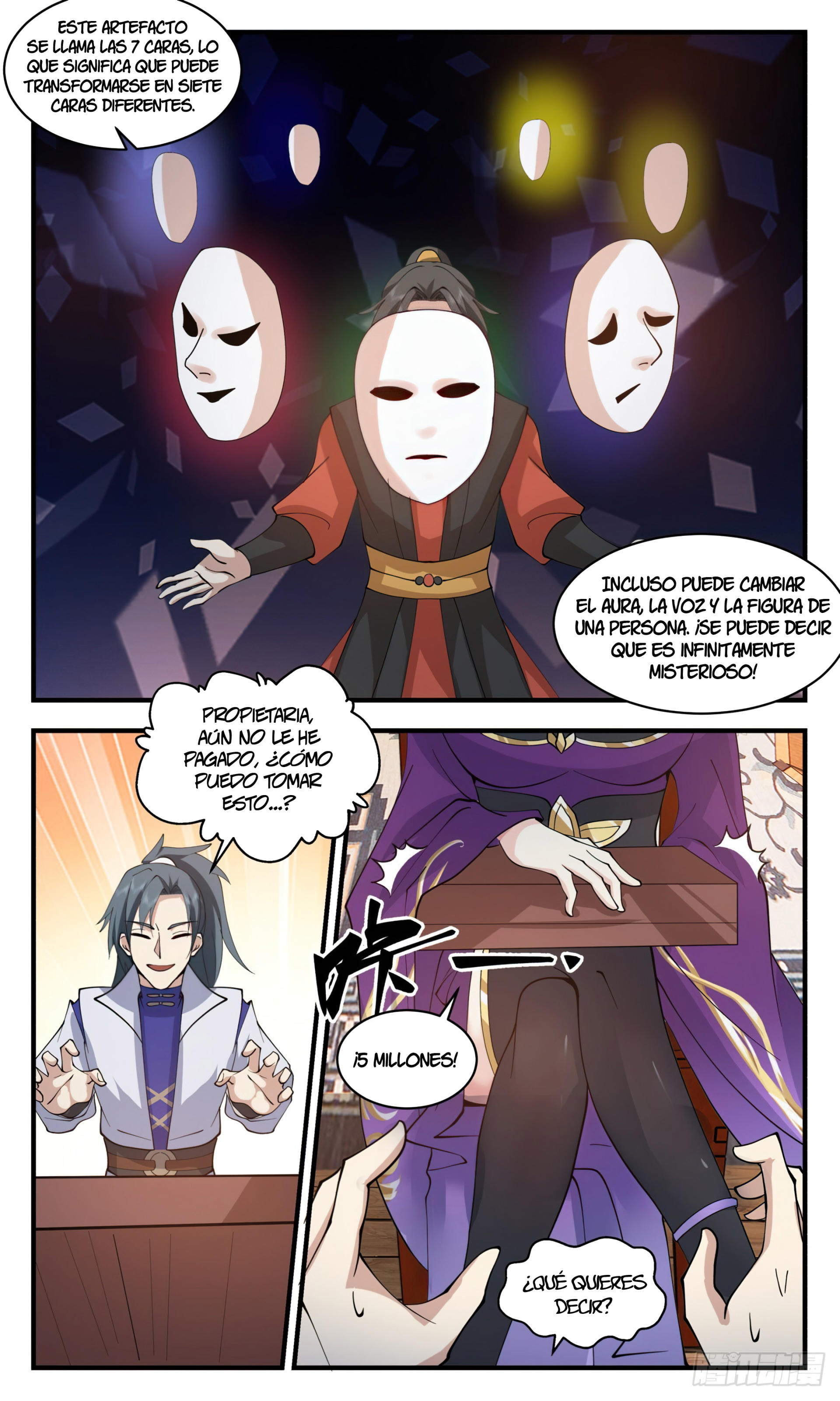 Martial Peak Capítulo 2619 - Página 9 en español
