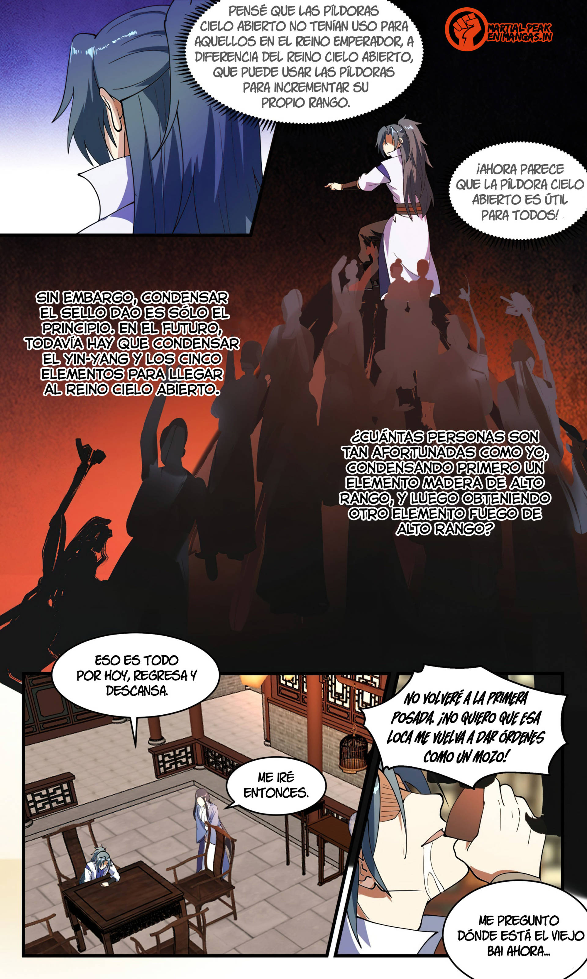 Martial Peak Capítulo 2620 - Página 11 en español