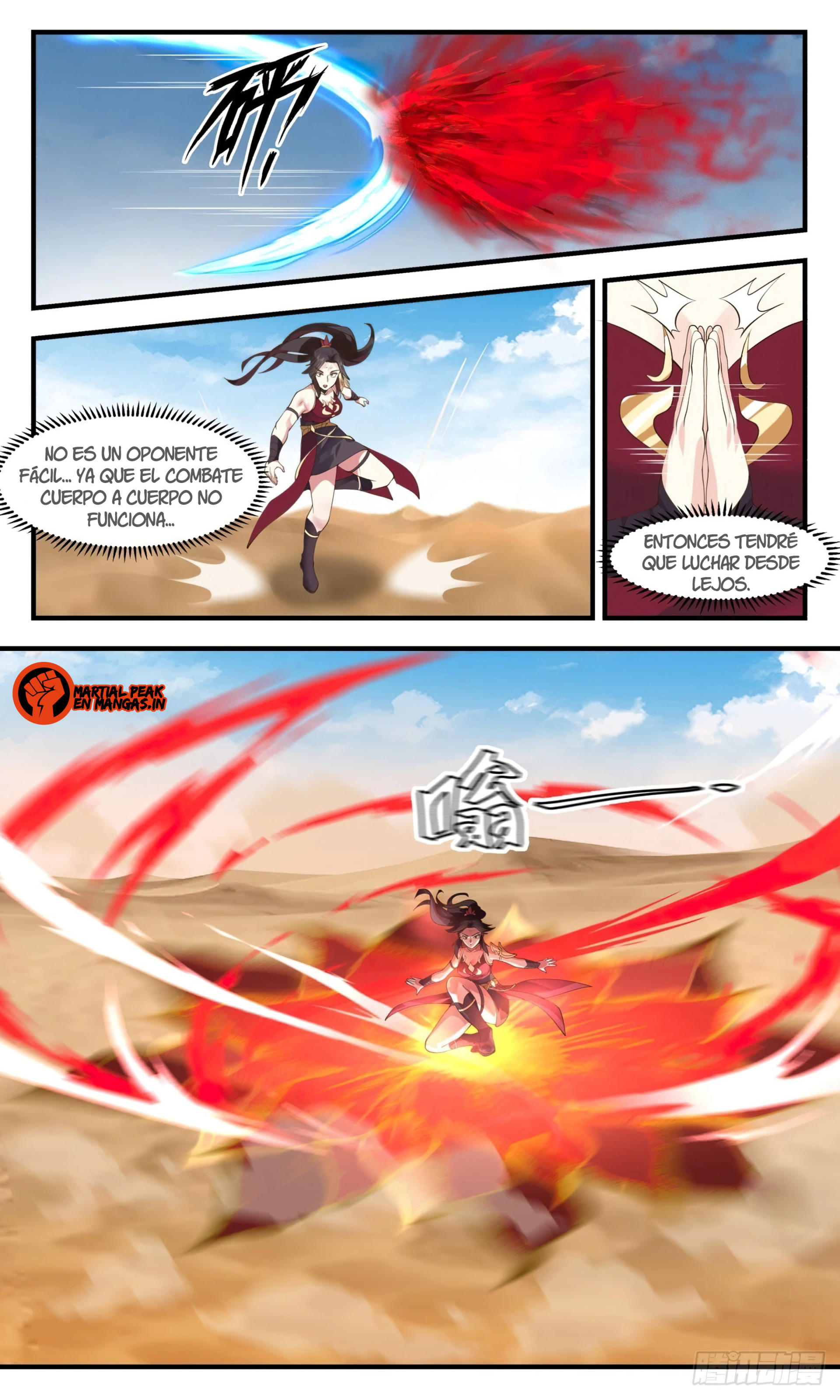 Martial Peak Capítulo 2623 - Página 10 en español